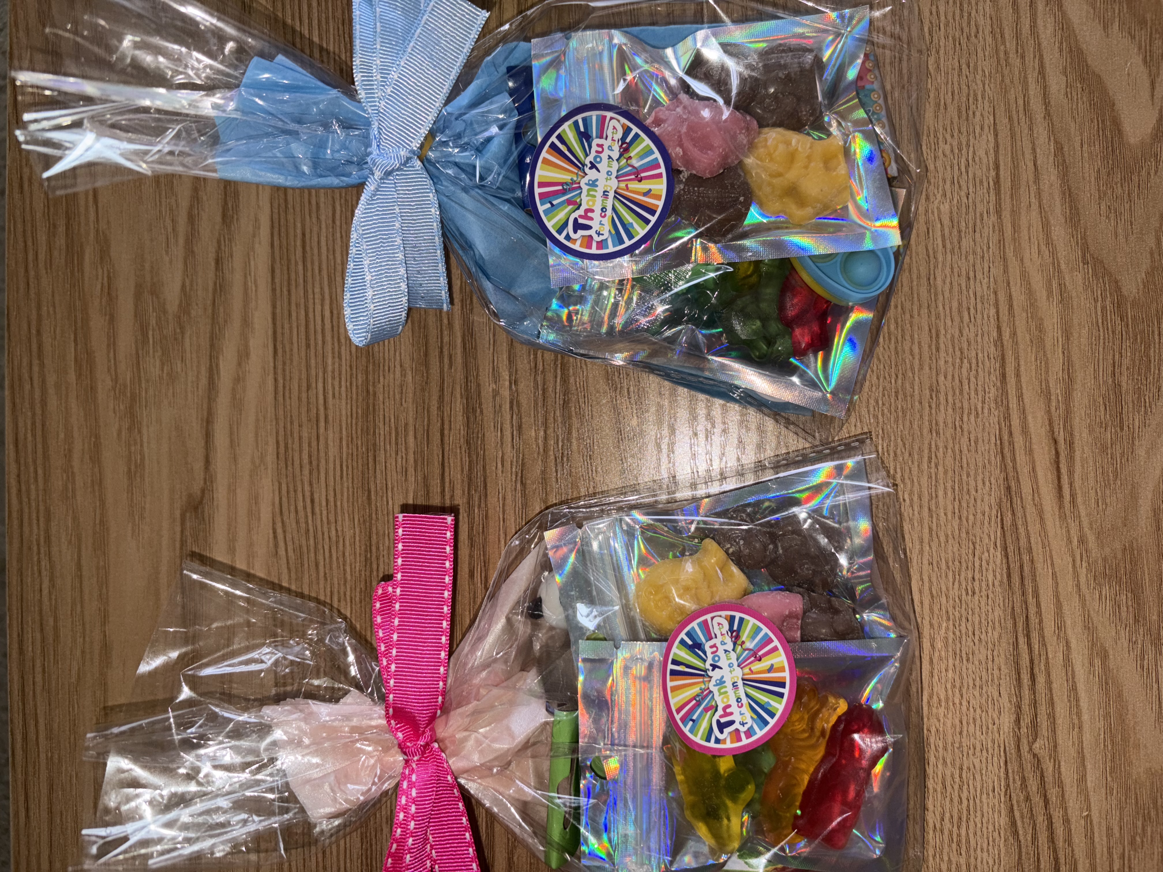 Low cost budget friendly party bags