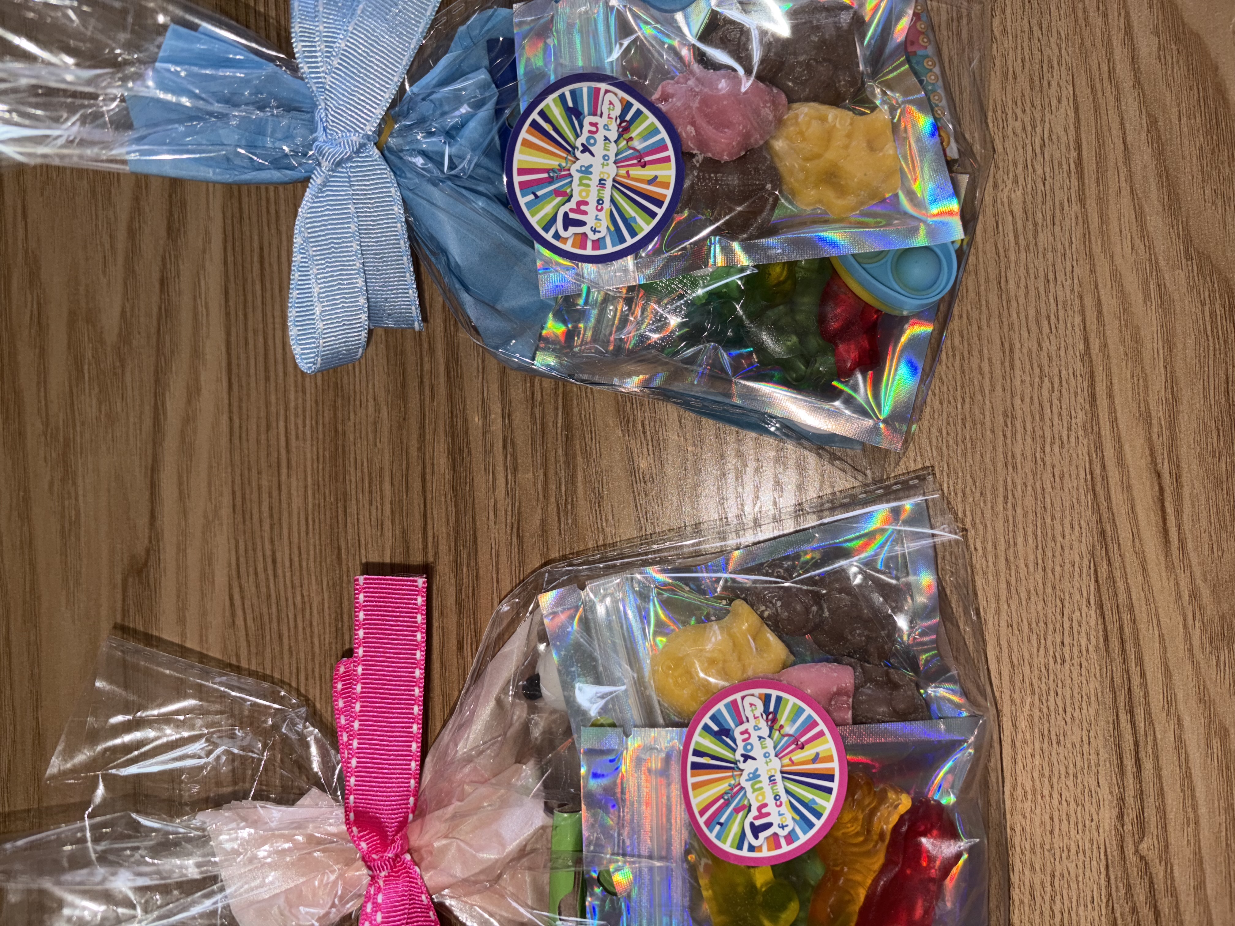 Low cost budget friendly party bags