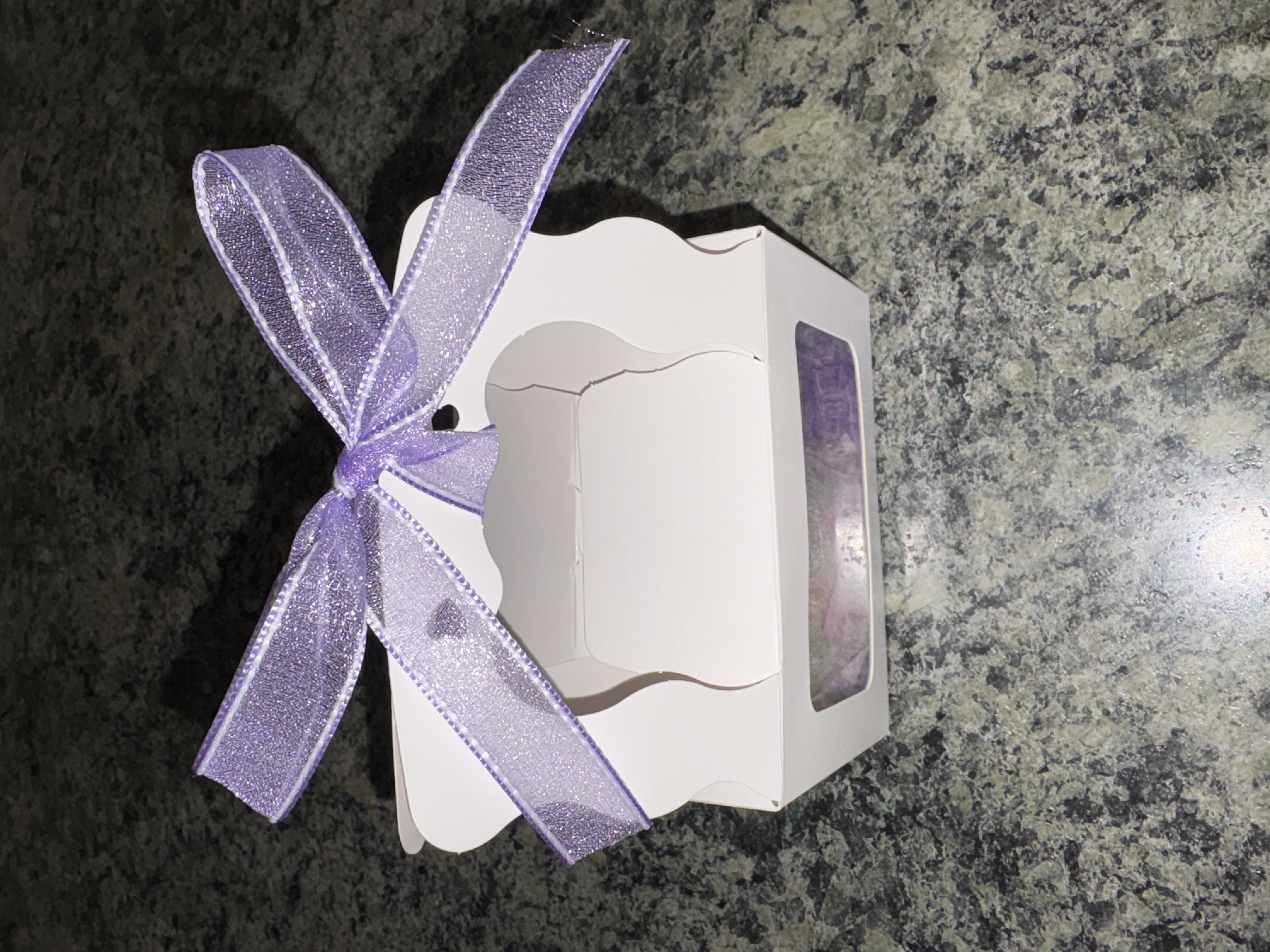 Sweet box gift set with a variety of sweets and a beautiful organa ribbon
