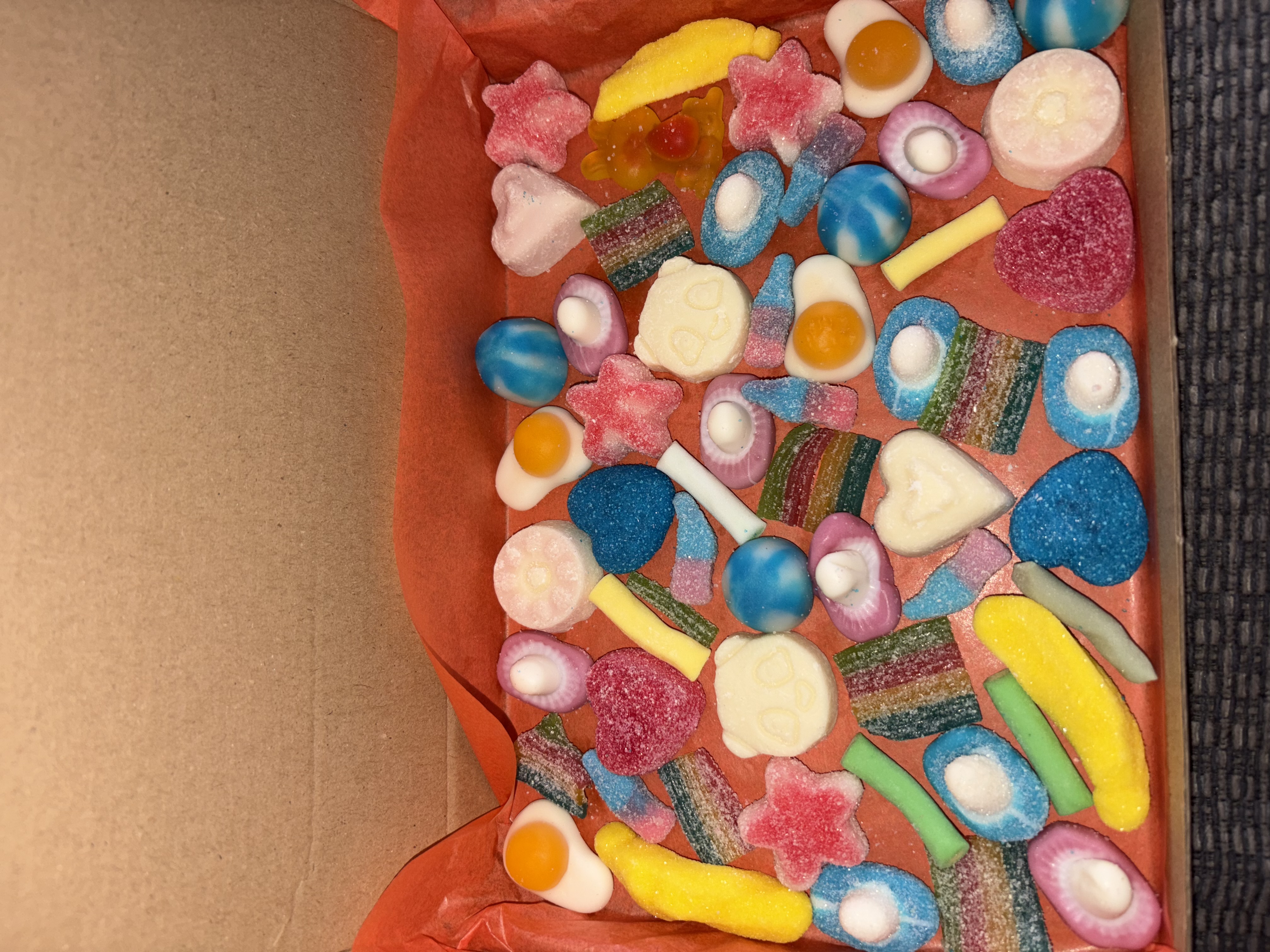 Letterbox sweets