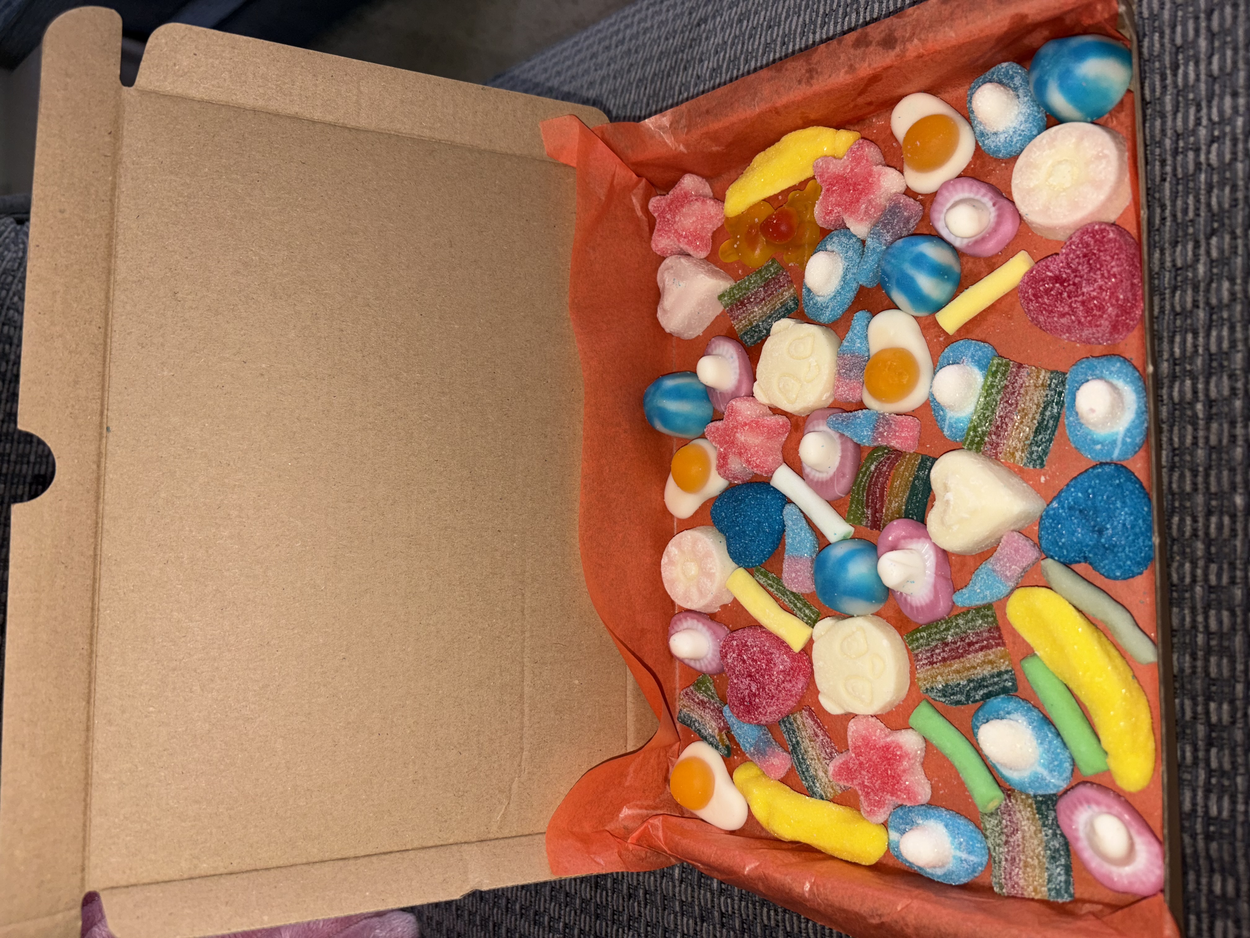 Letterbox sweets