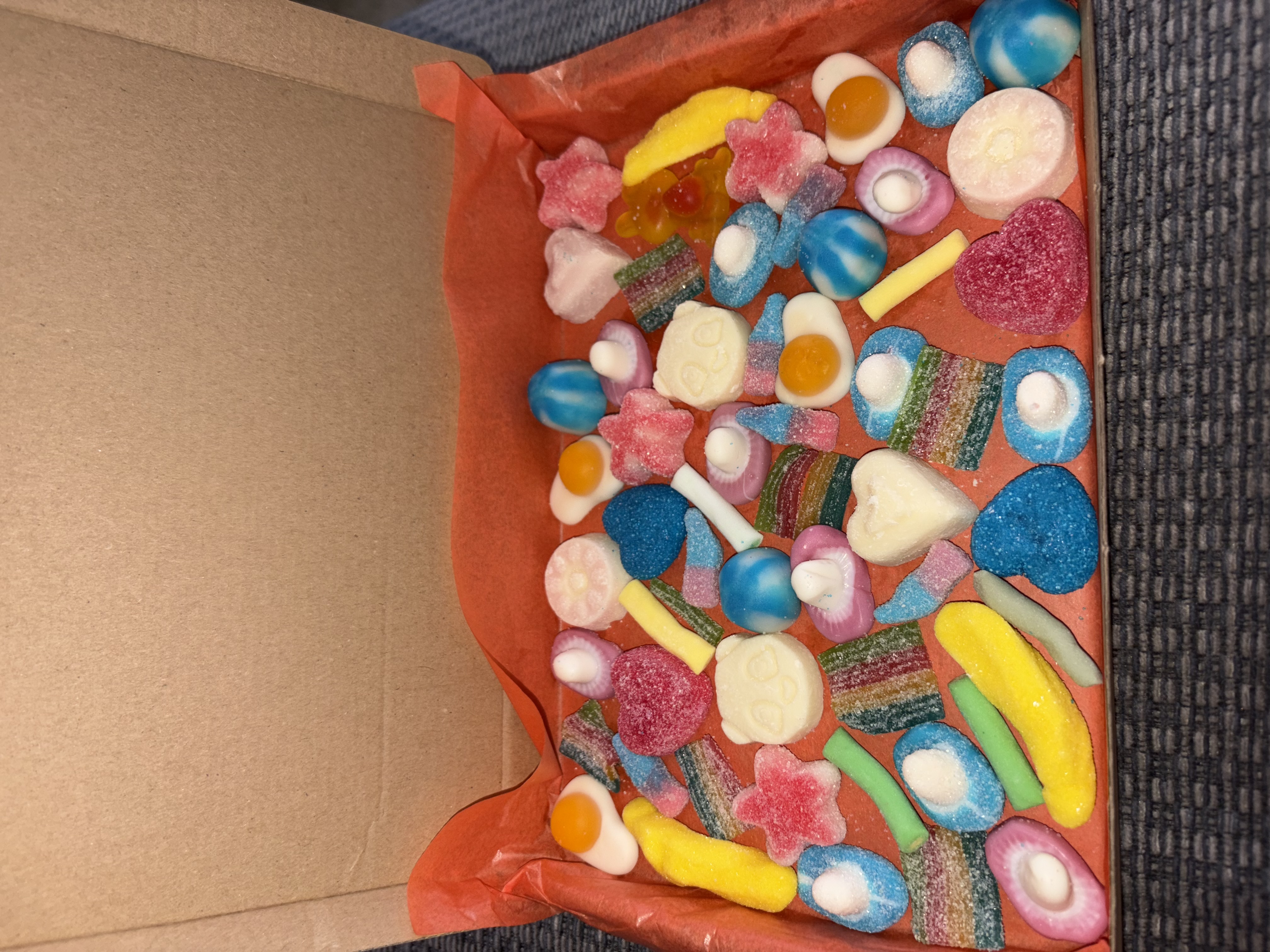 Letterbox sweets