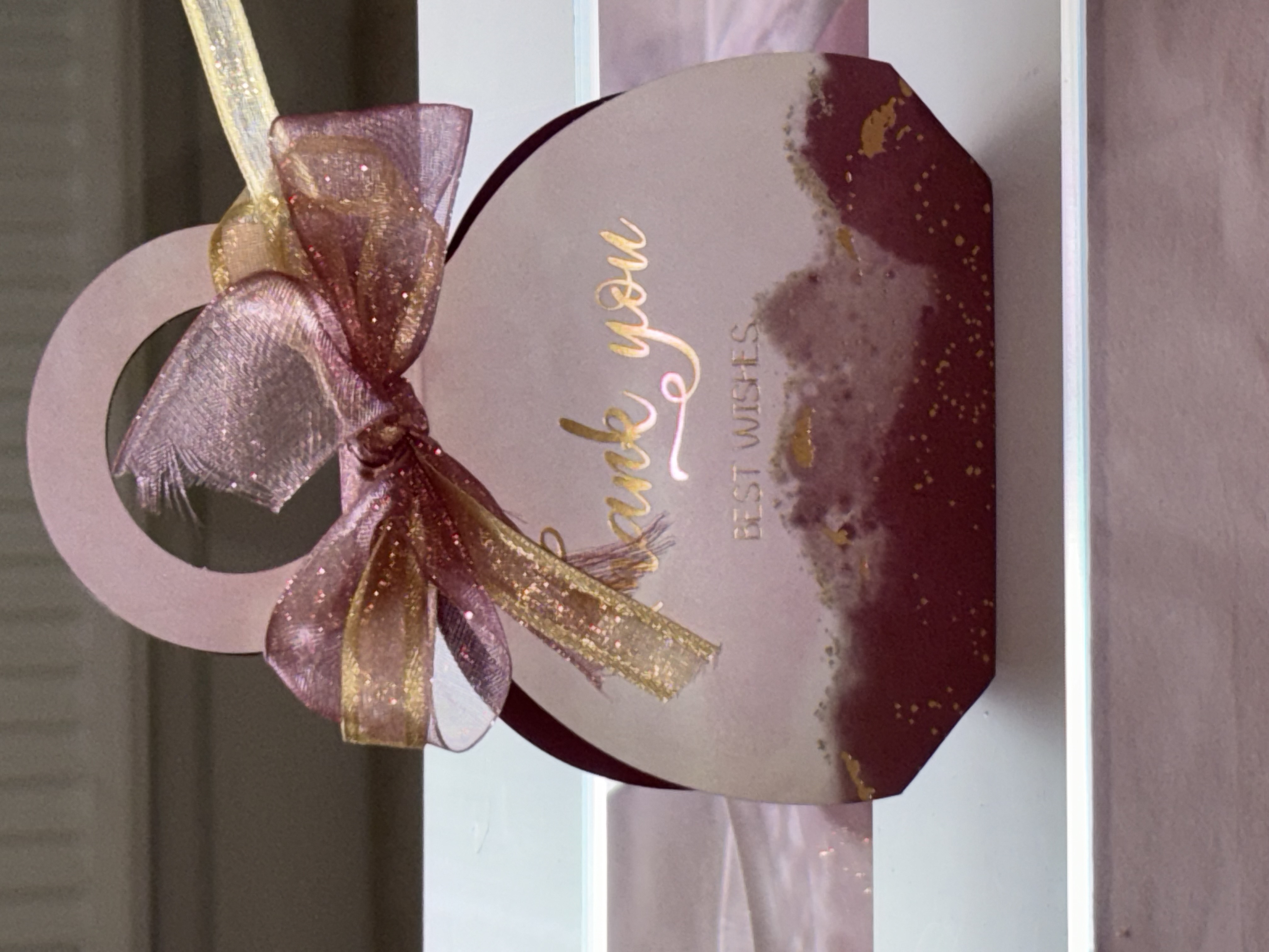 🩷Beautiful thank you bag style favour boxes complete with two tone ribbon🩷