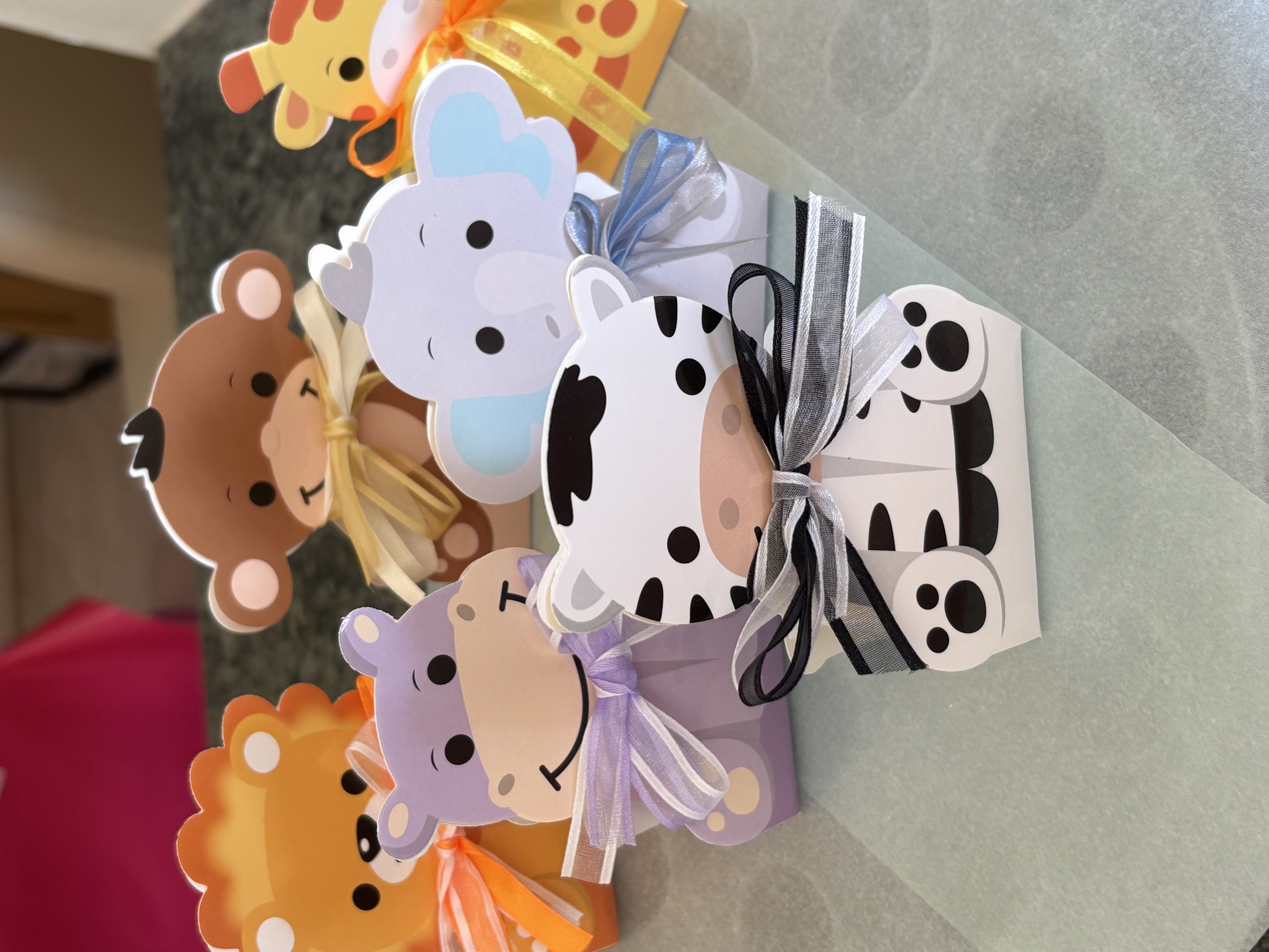 💛Animal Favour Box 💛