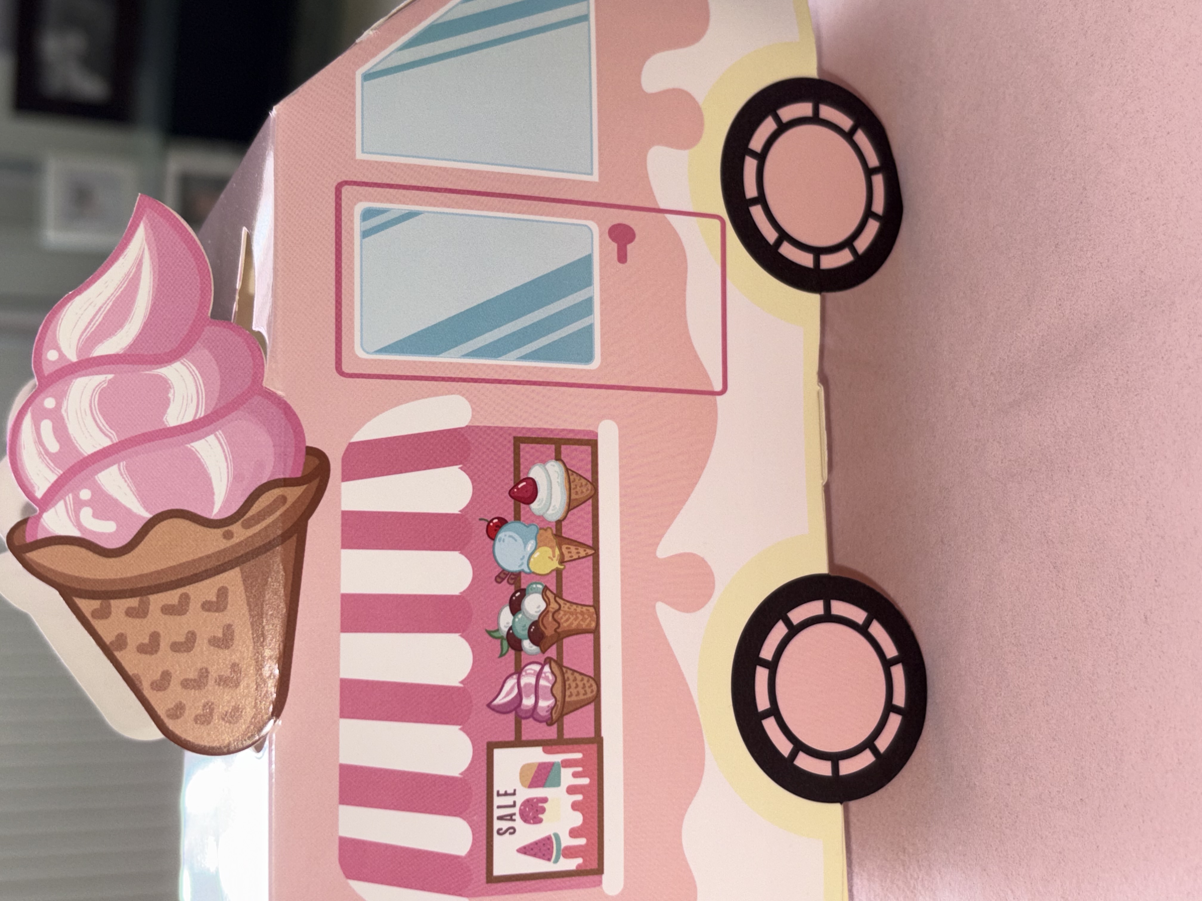 Ice Cream Truck Gift Box