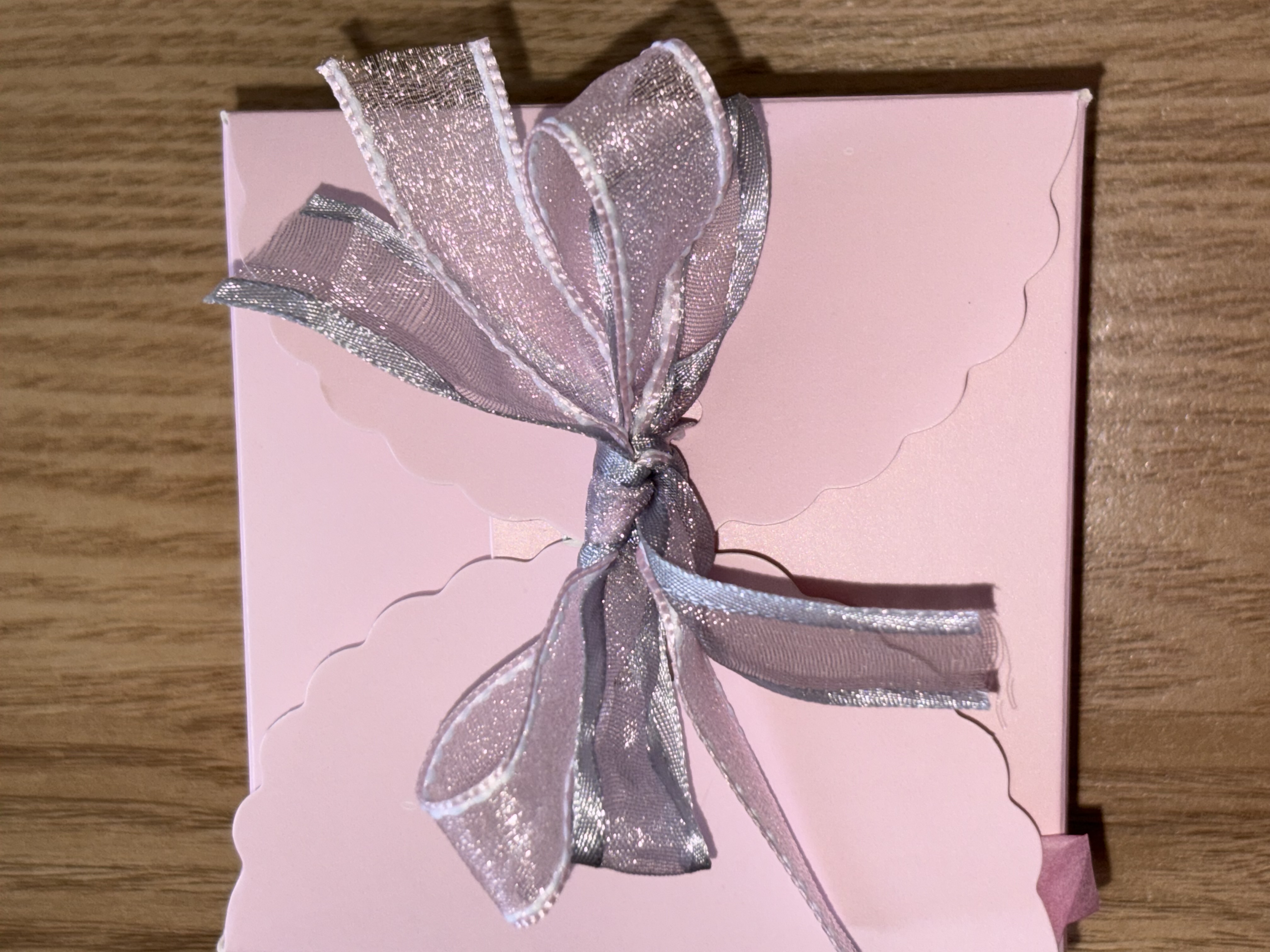 Elegant Pink Gift Box including sweets