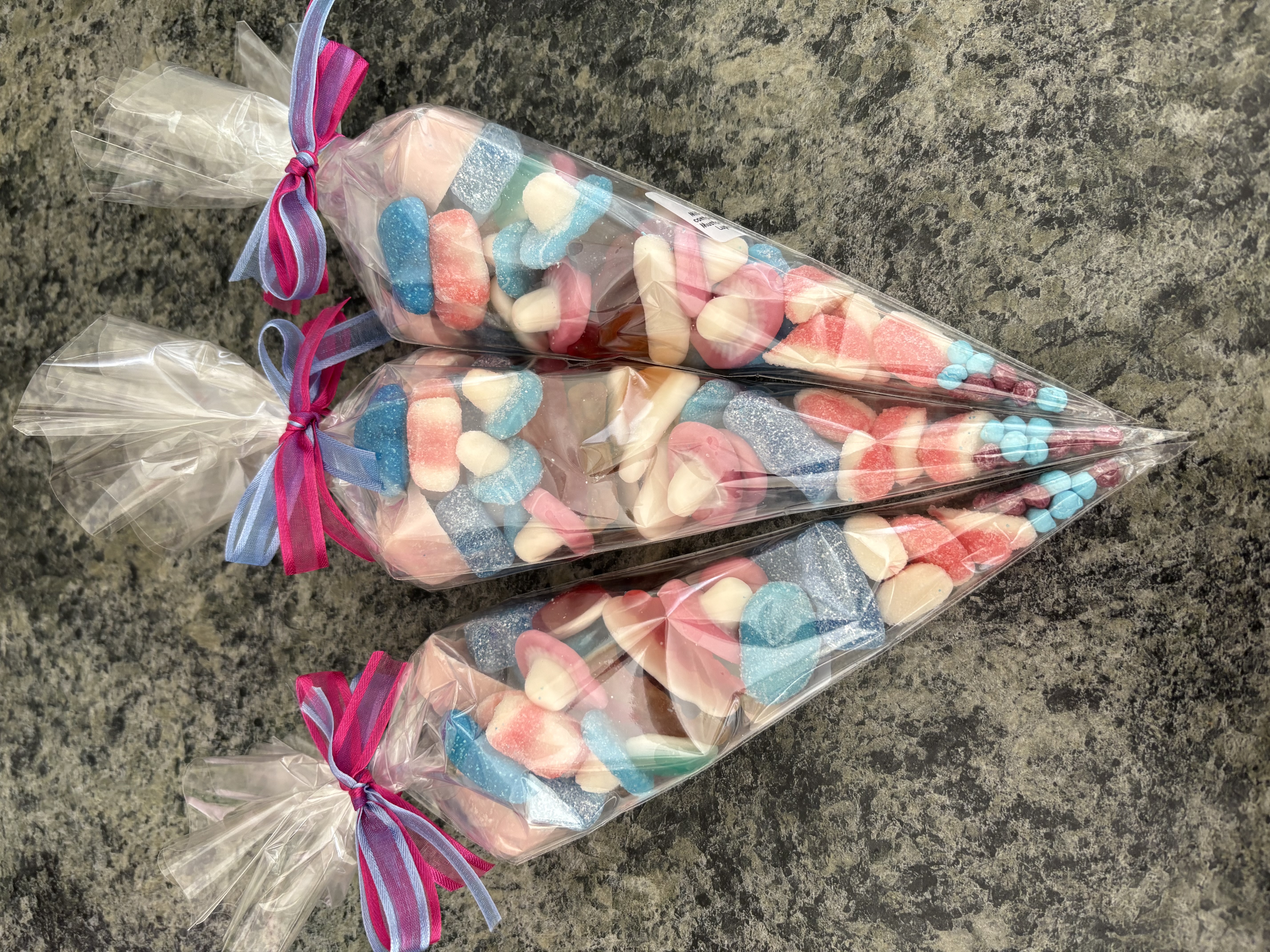 Pink and blue mix sweetcones