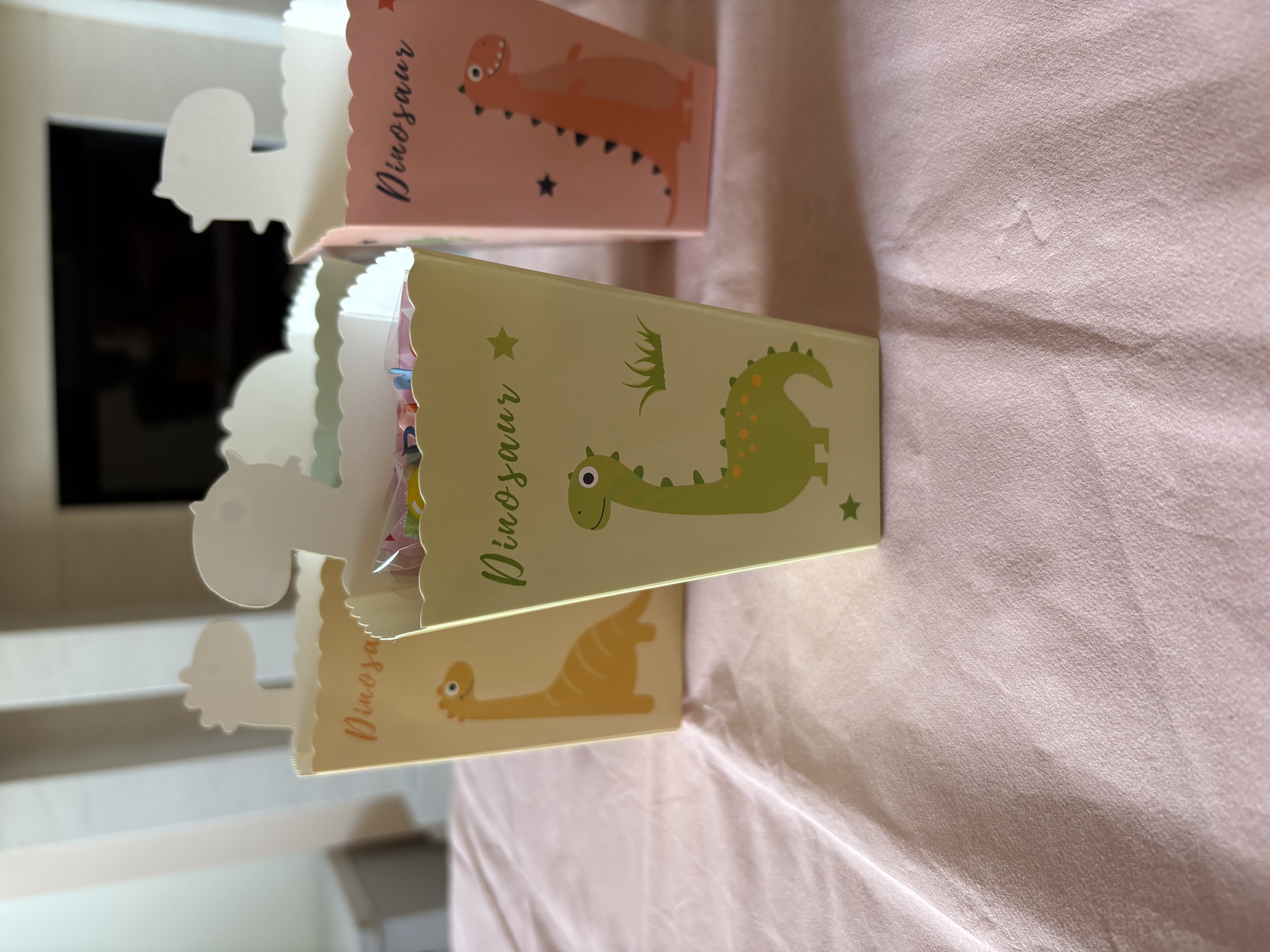 Dinosaur Party Favor Boxes