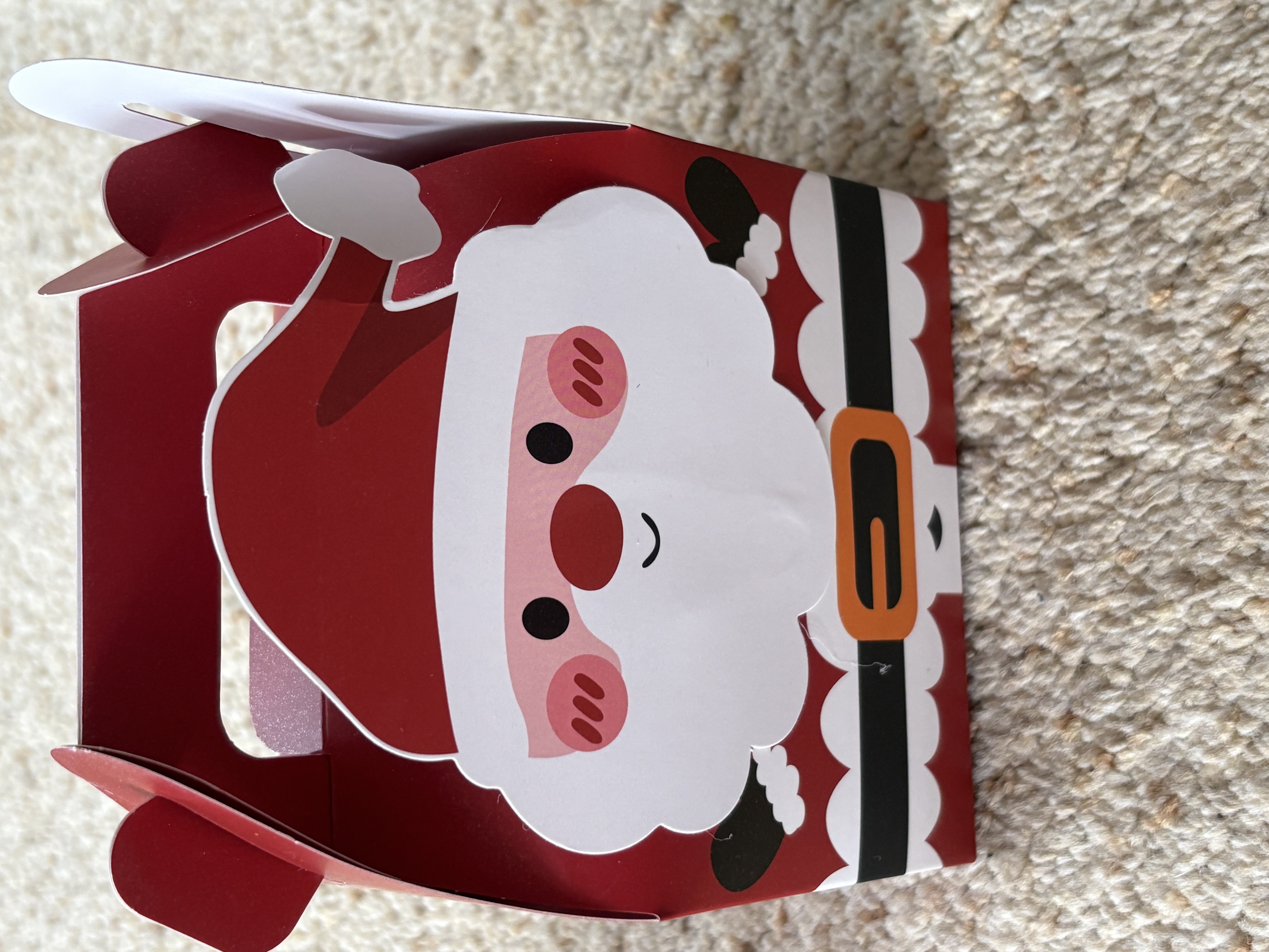 Christmas favour boxes with sweets and treats