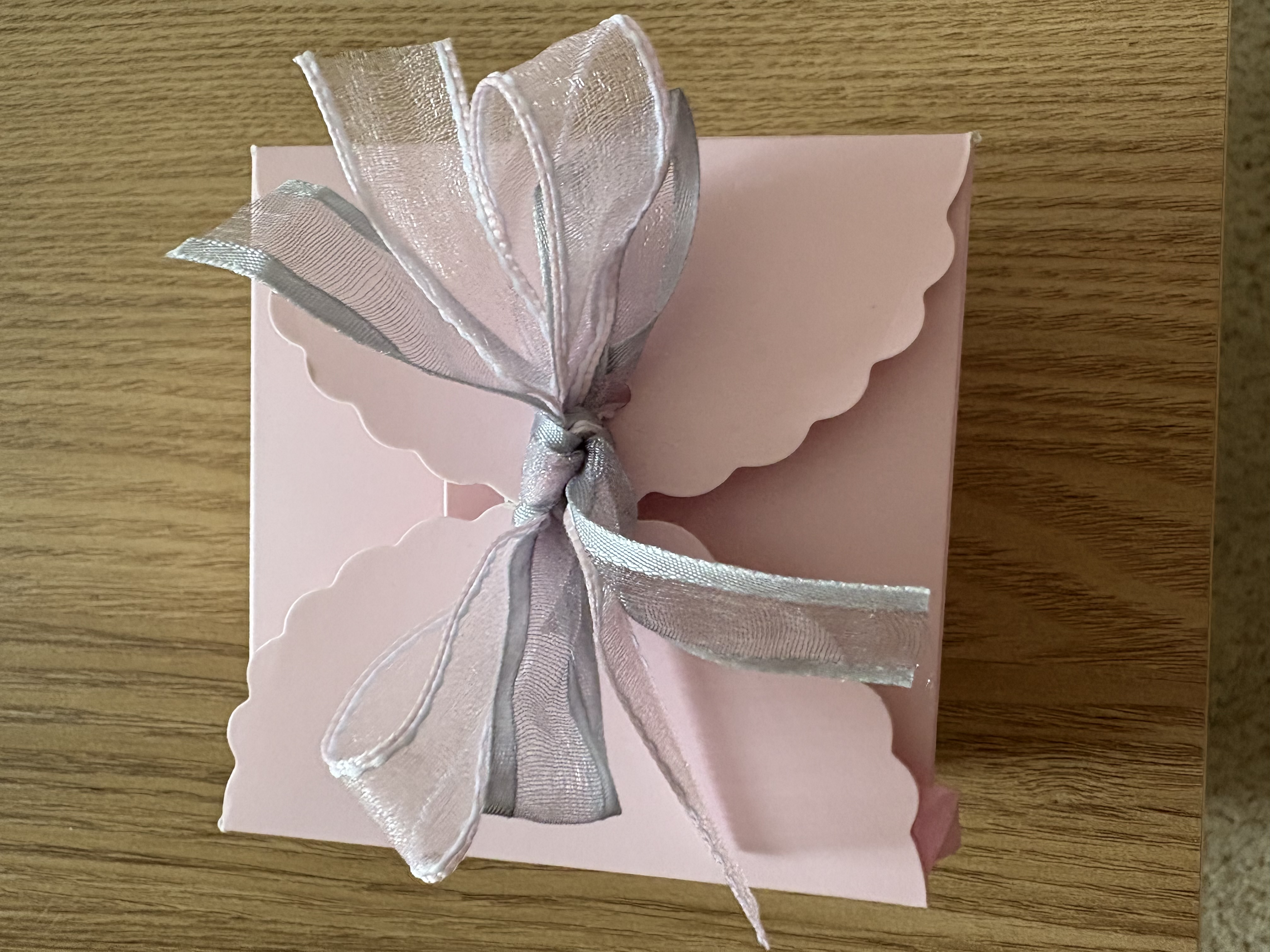 Elegant Pink Gift Box including sweets