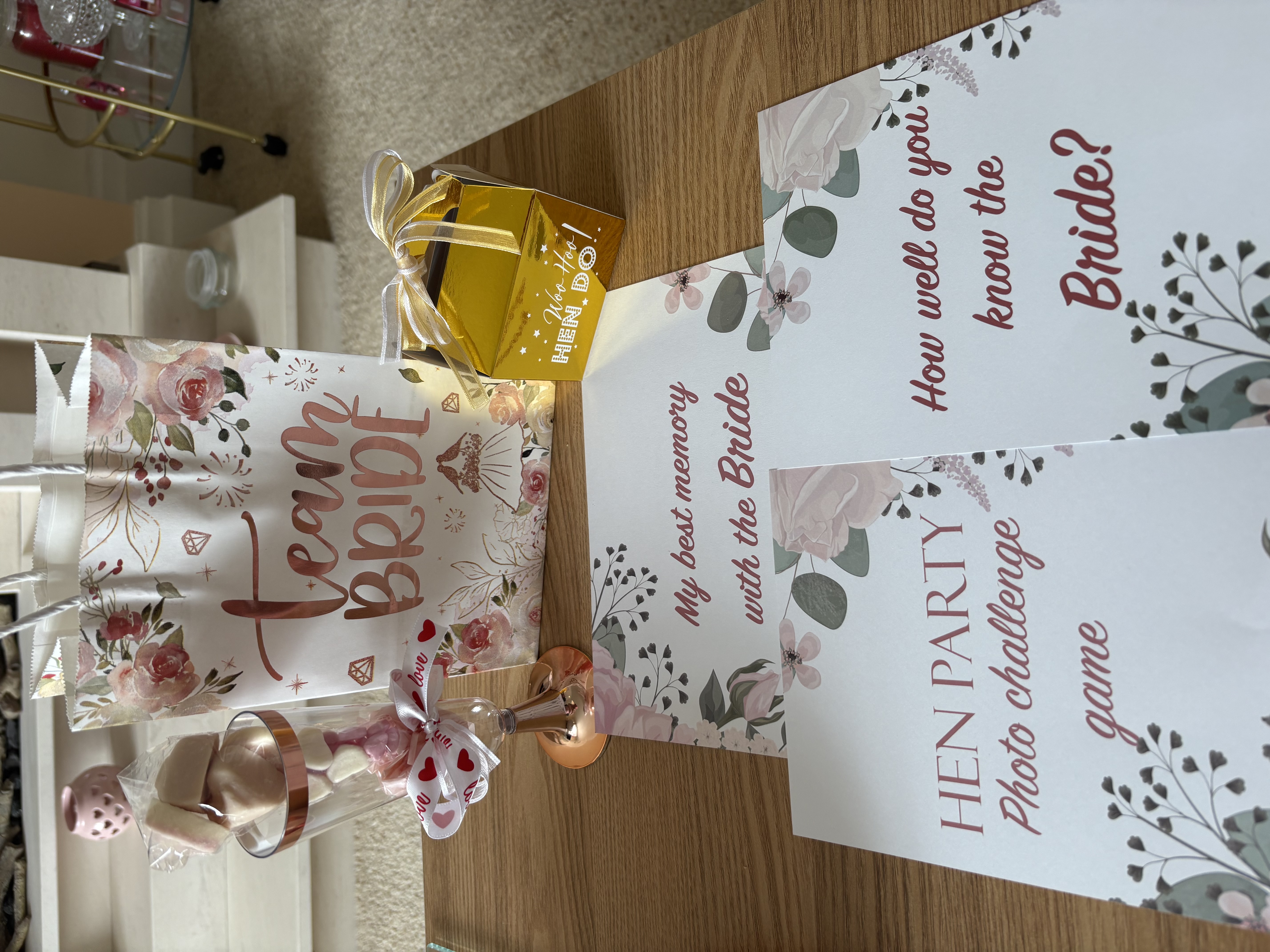 Team Bride Hen Party Gift Set