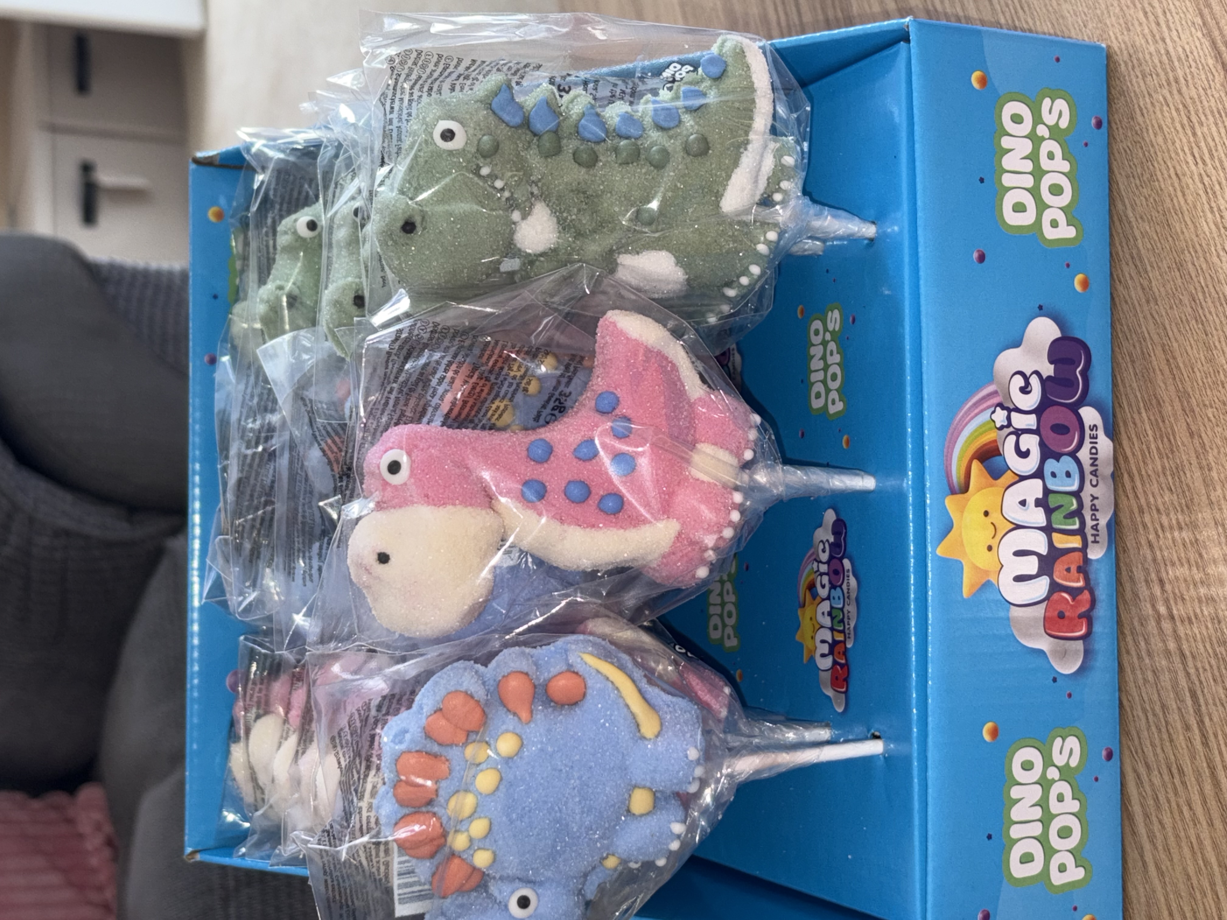 Dinosaur Shaped mallow pop