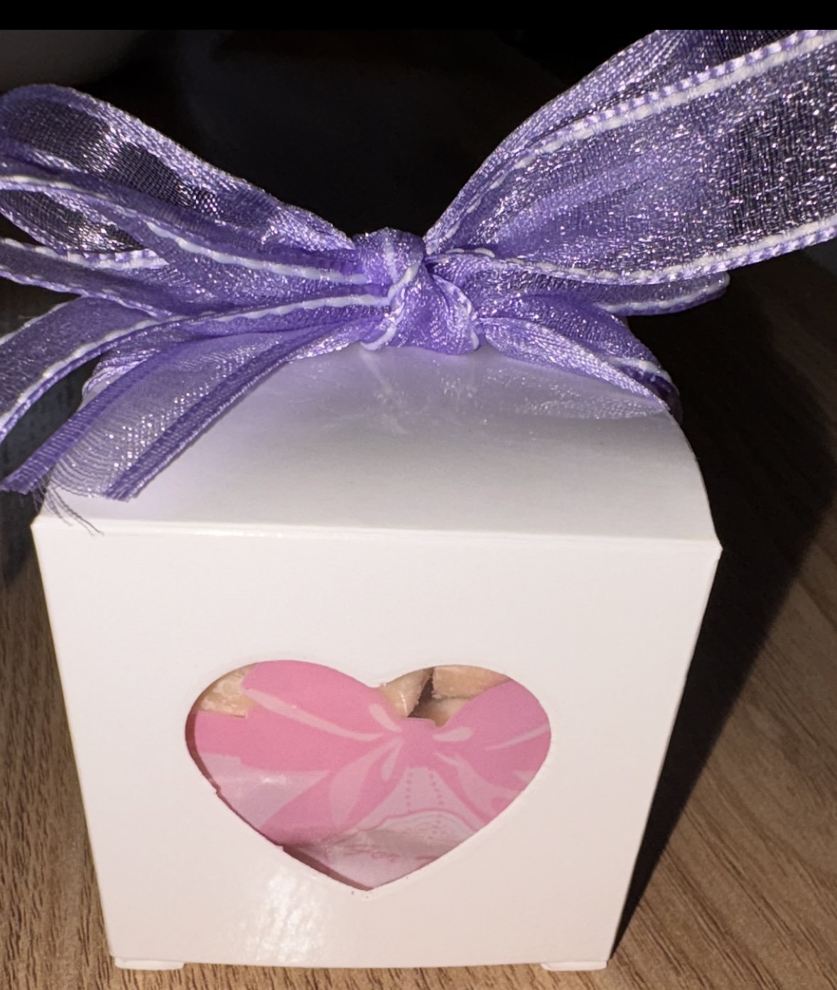 Sweet Gift Box with Heart Window