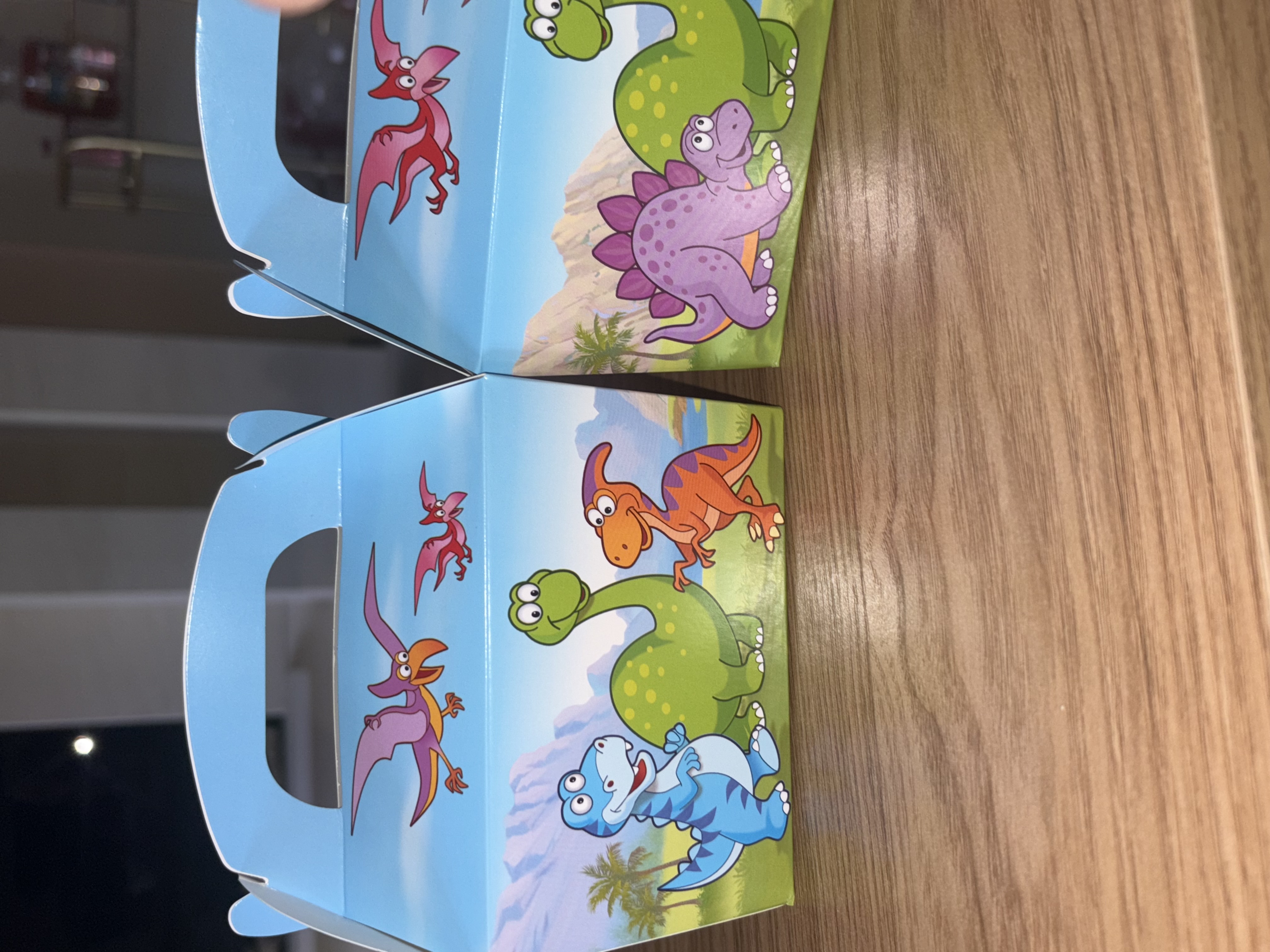 Dinosaur Party Favor Boxes