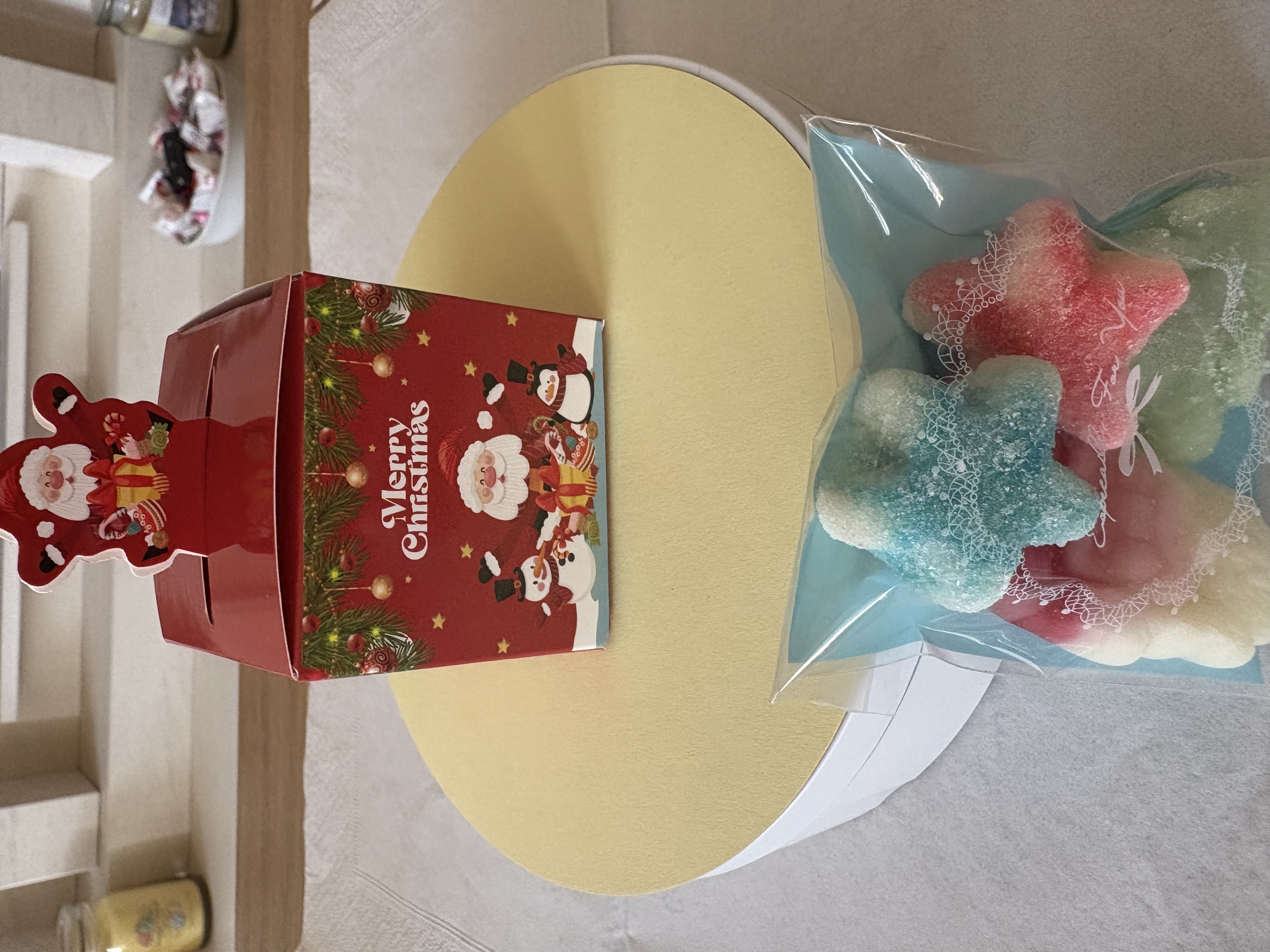 Christmas Santa Treat Box with Gummies