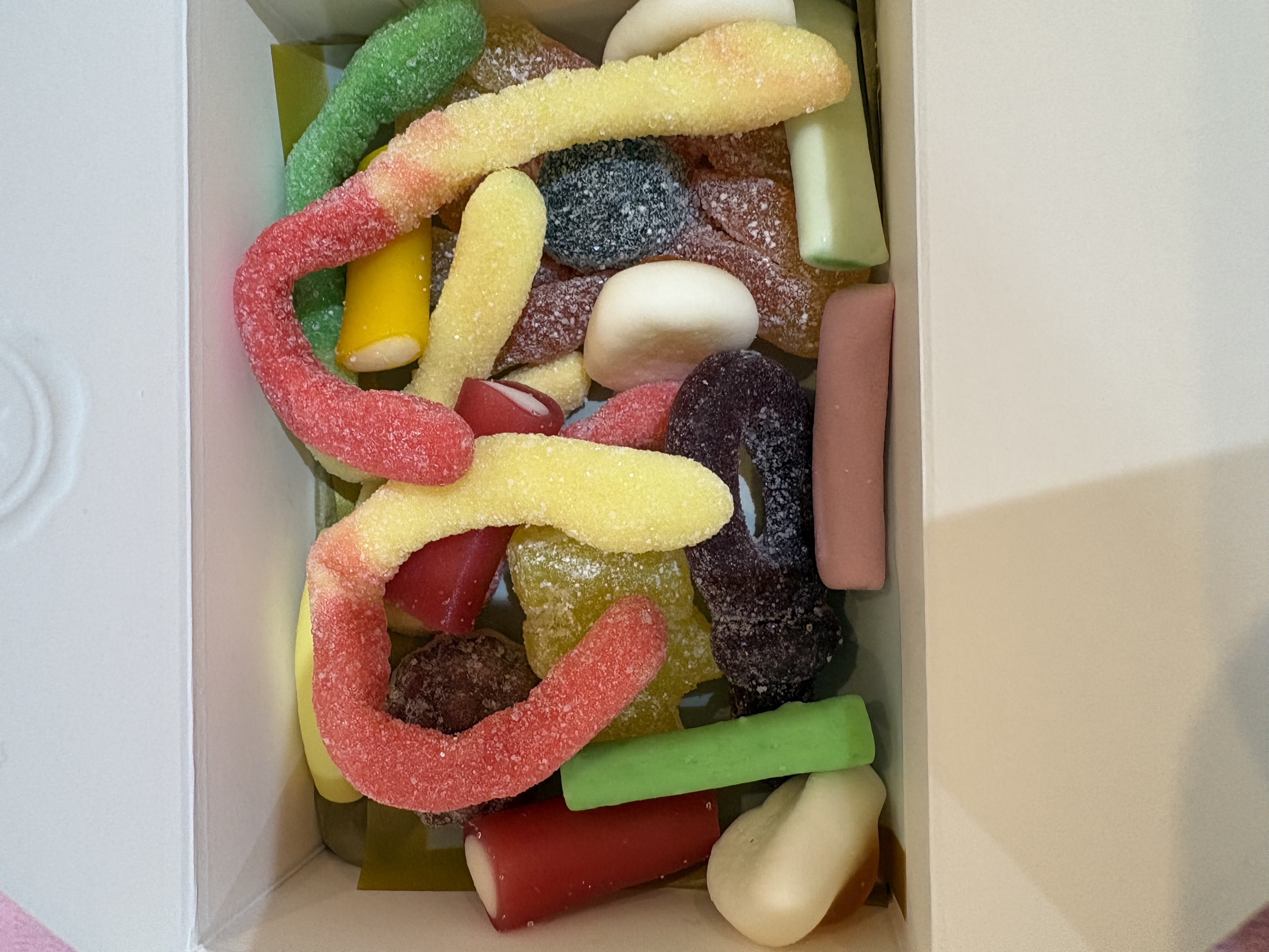 Harry potter style Sweet Box with a Variety of Sweets.
