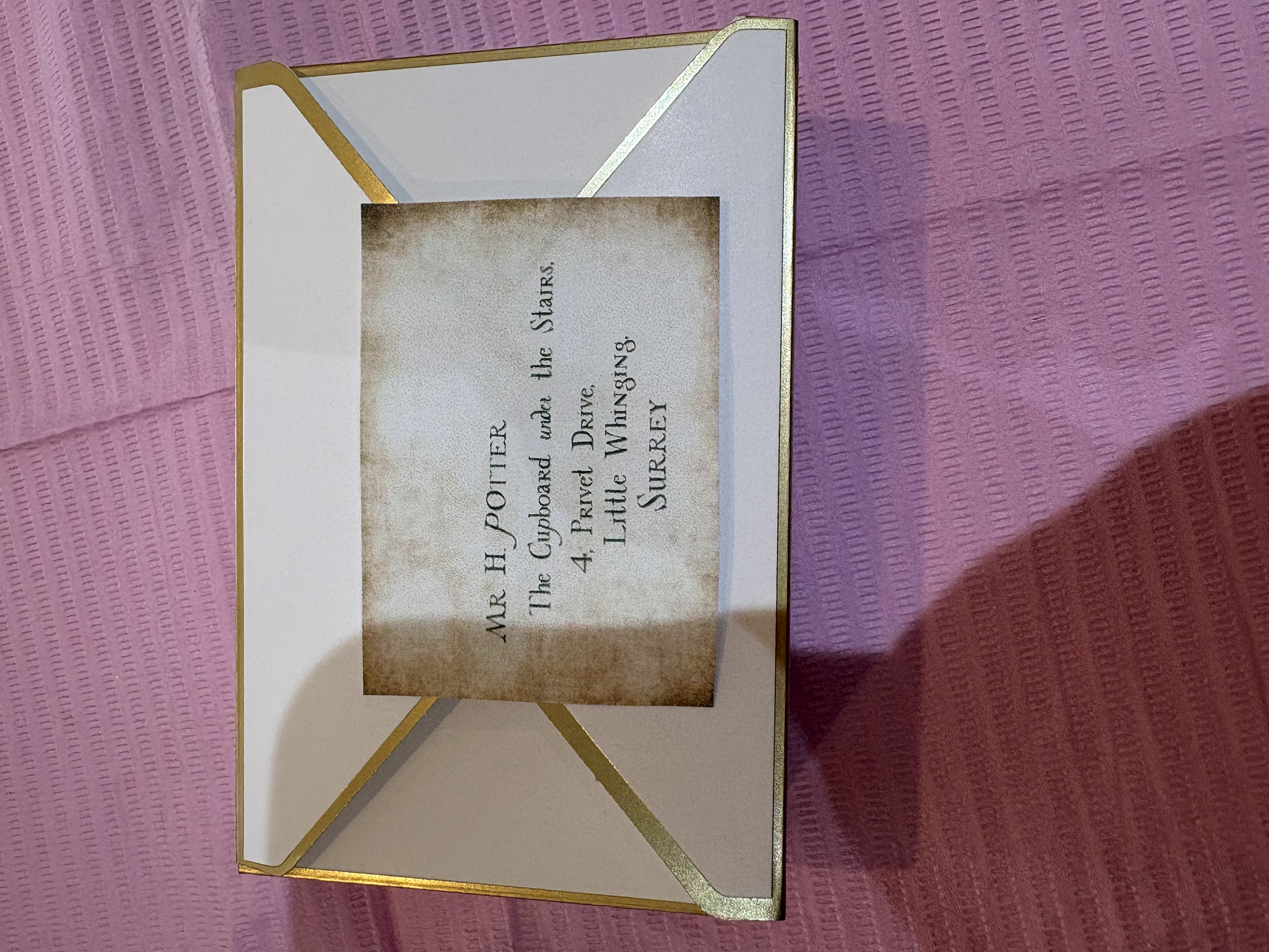 Harry potter style Sweet Box with a Variety of Sweets.