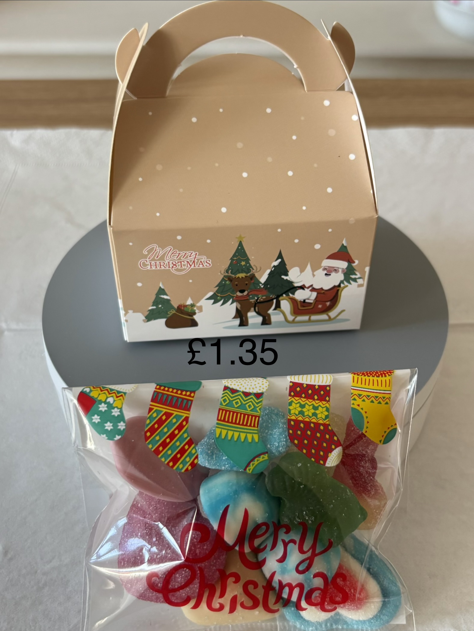 Christmas Candy Gift Box