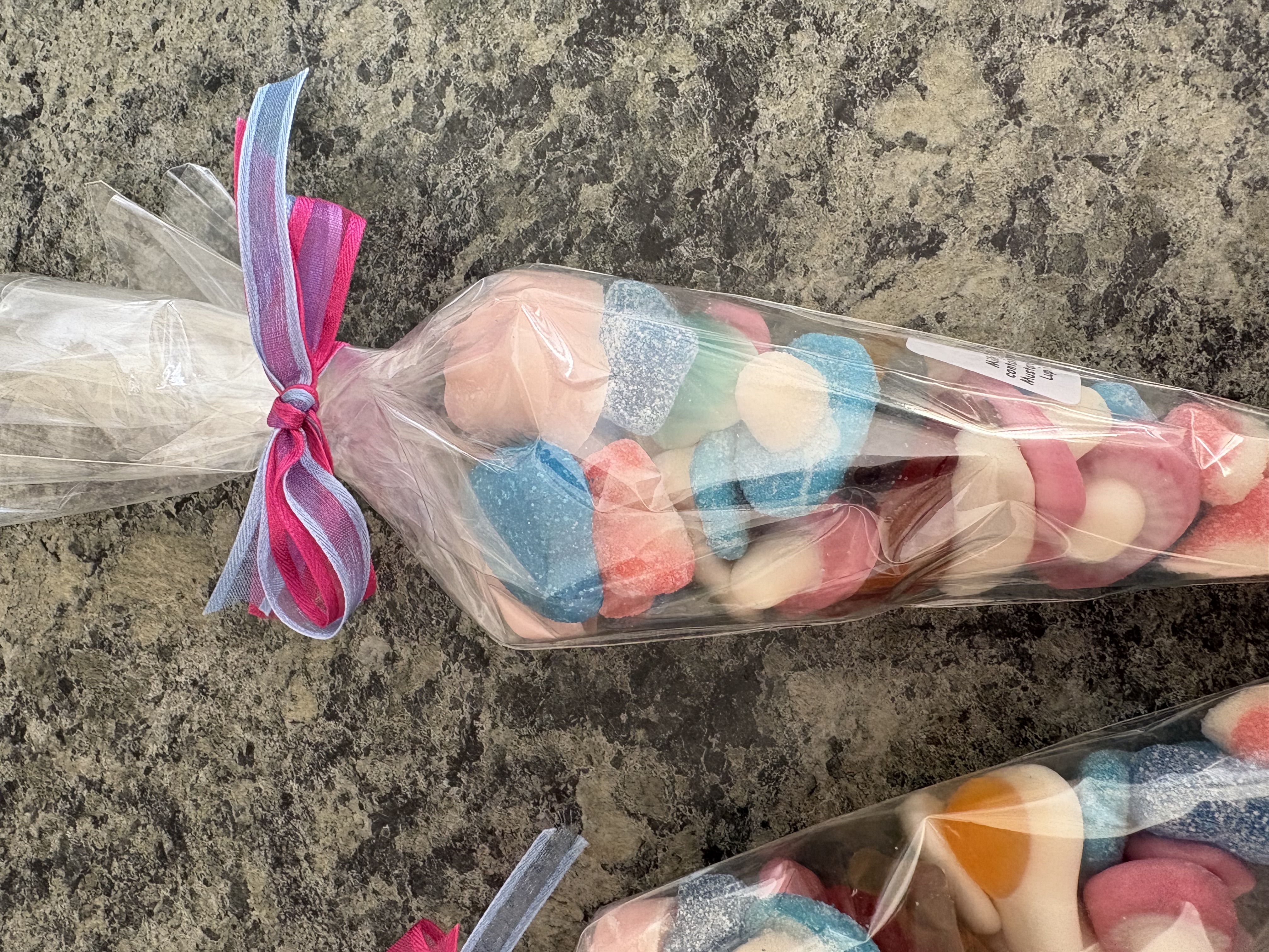 Pink and blue mix sweetcones