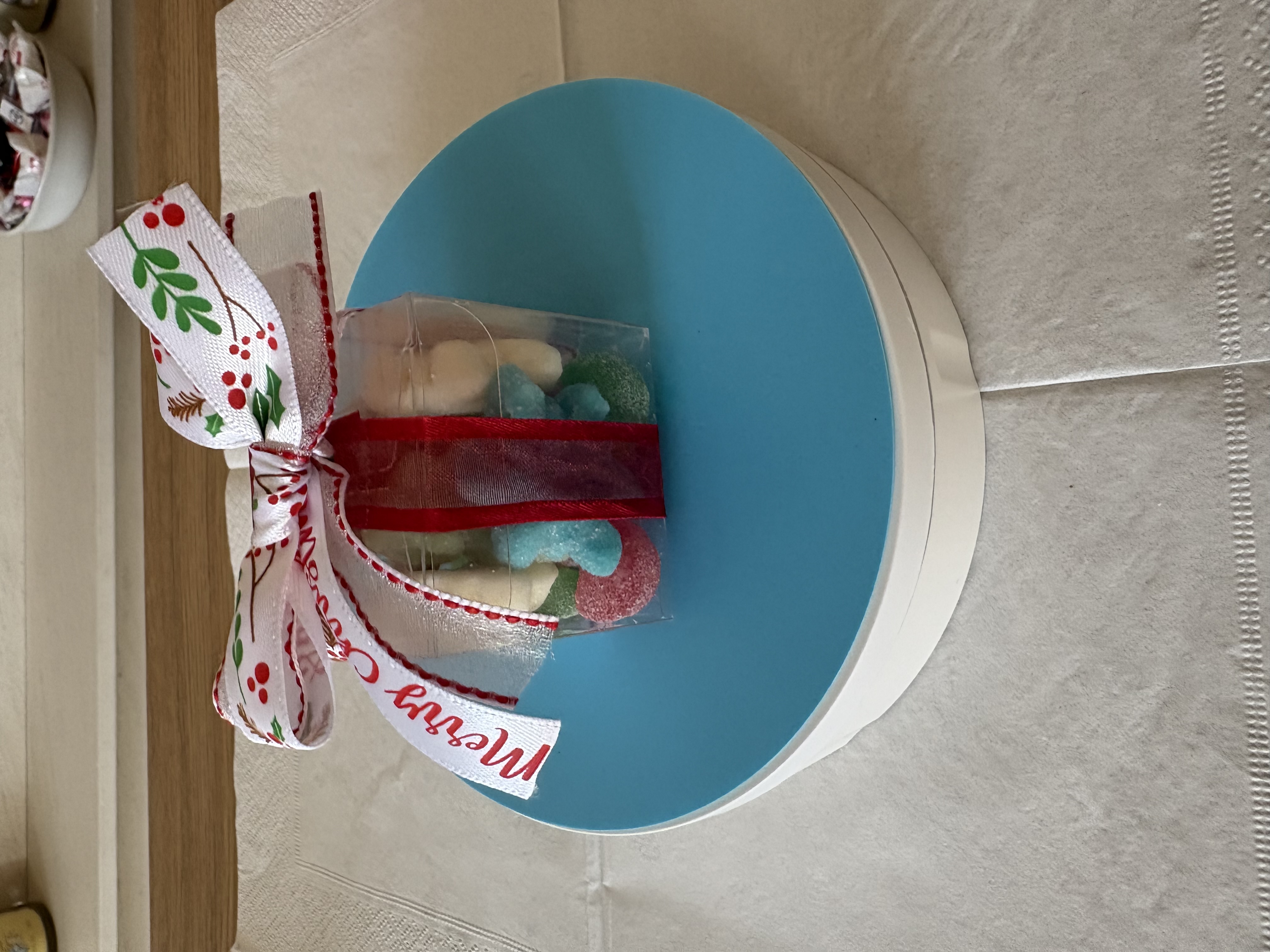 Festive sweet cube