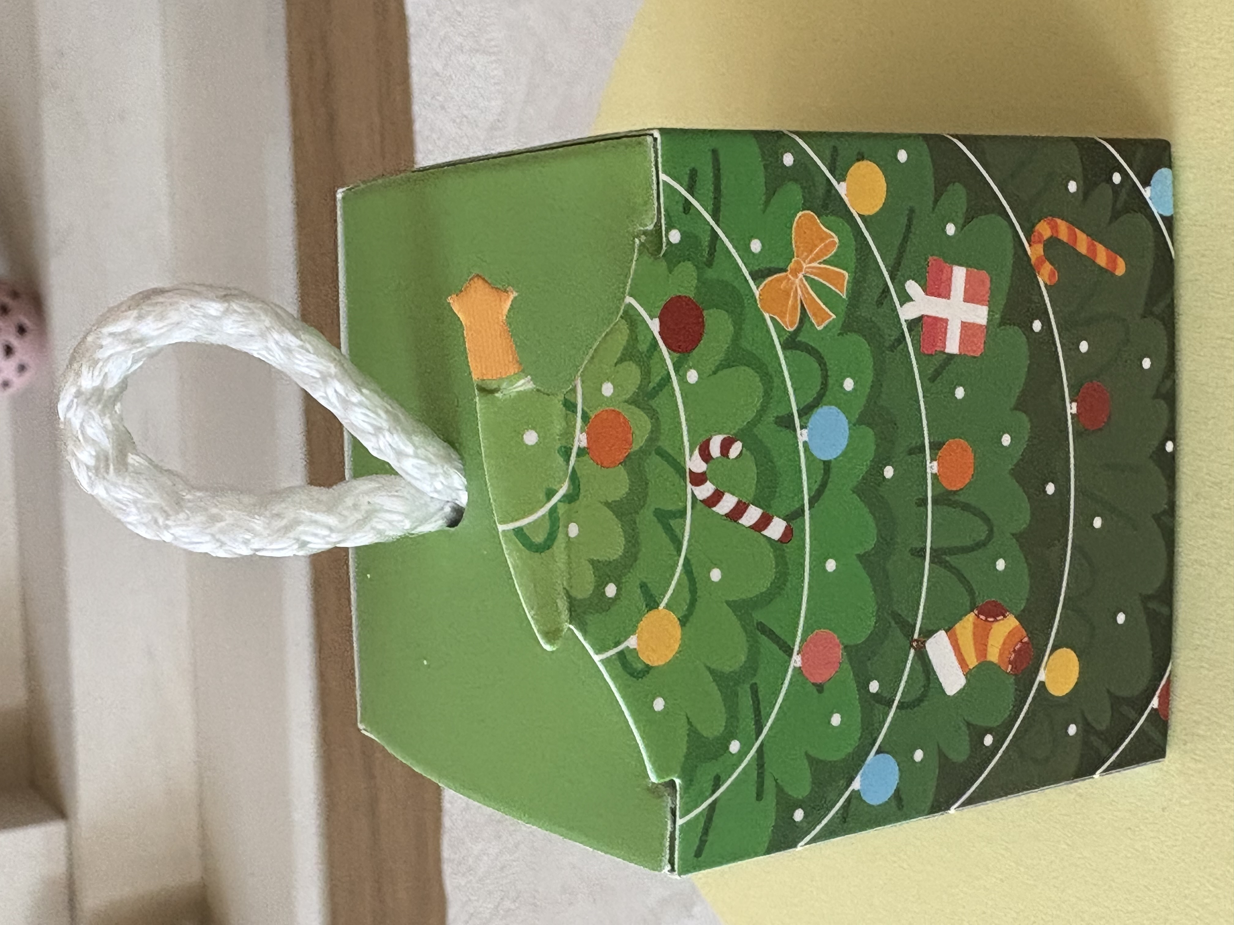 Christmas Gift Box complete with small bag of sweets