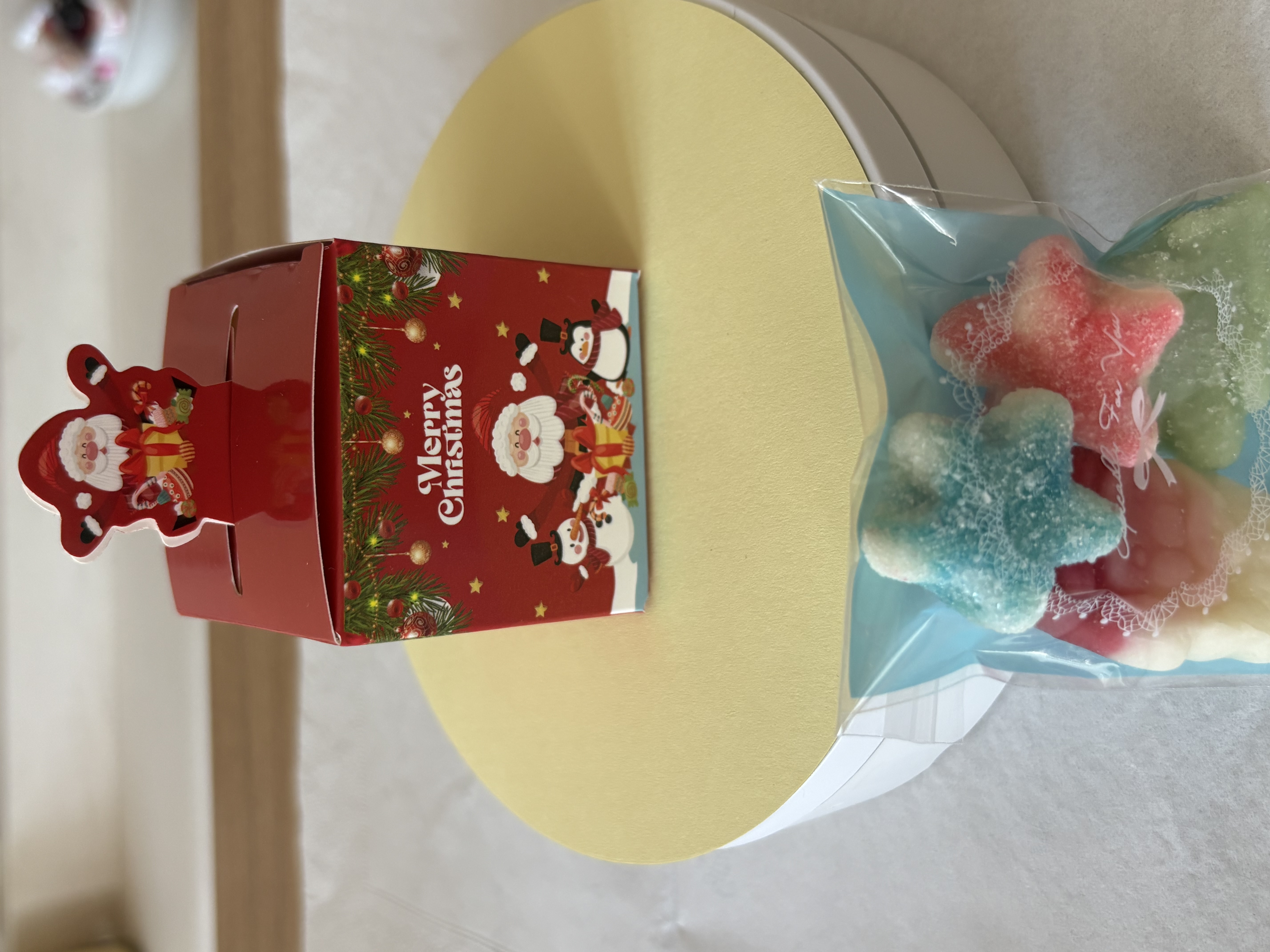 Christmas Santa Treat Box with Gummies