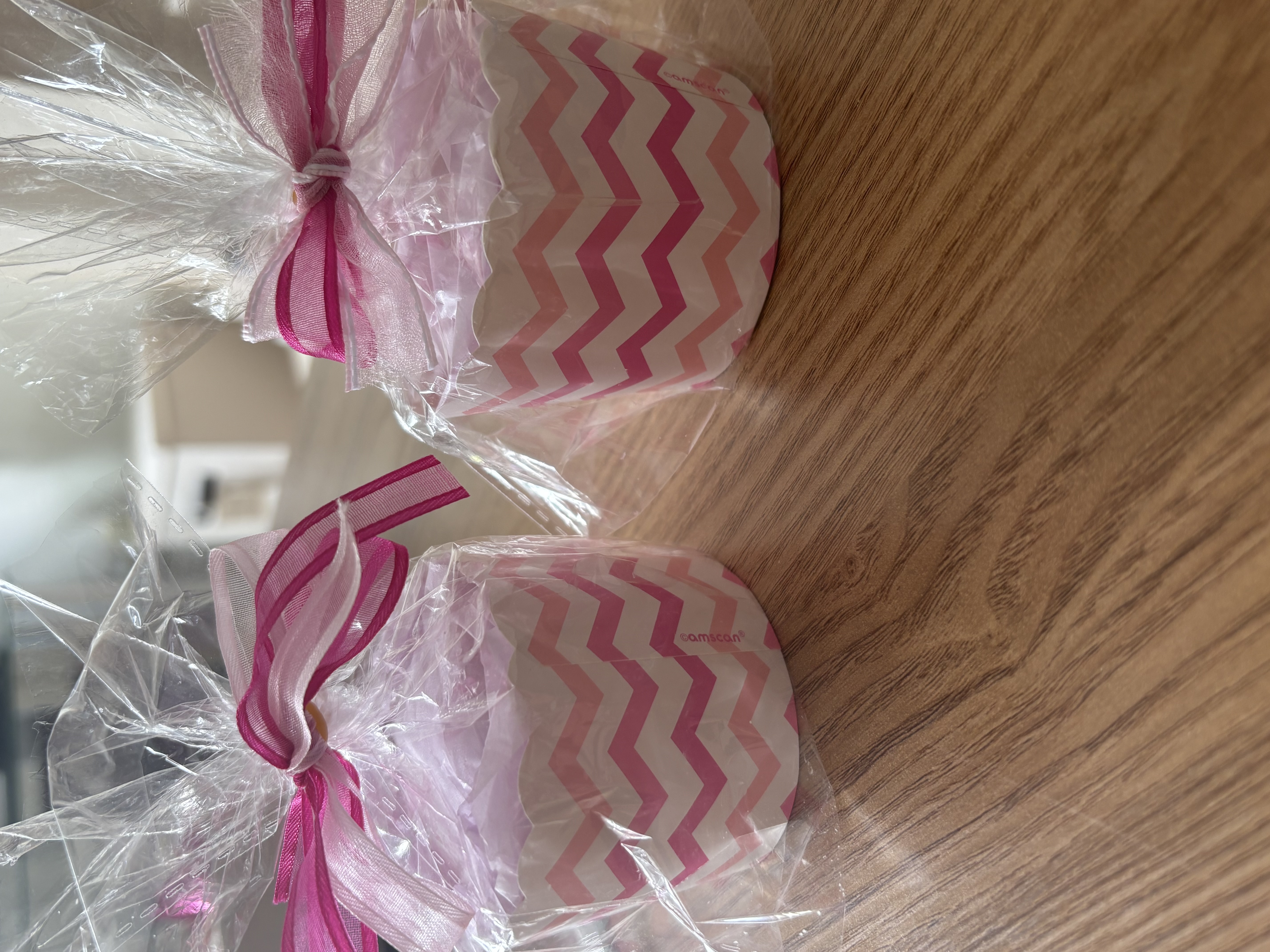 Pink Chevron Gift Cup