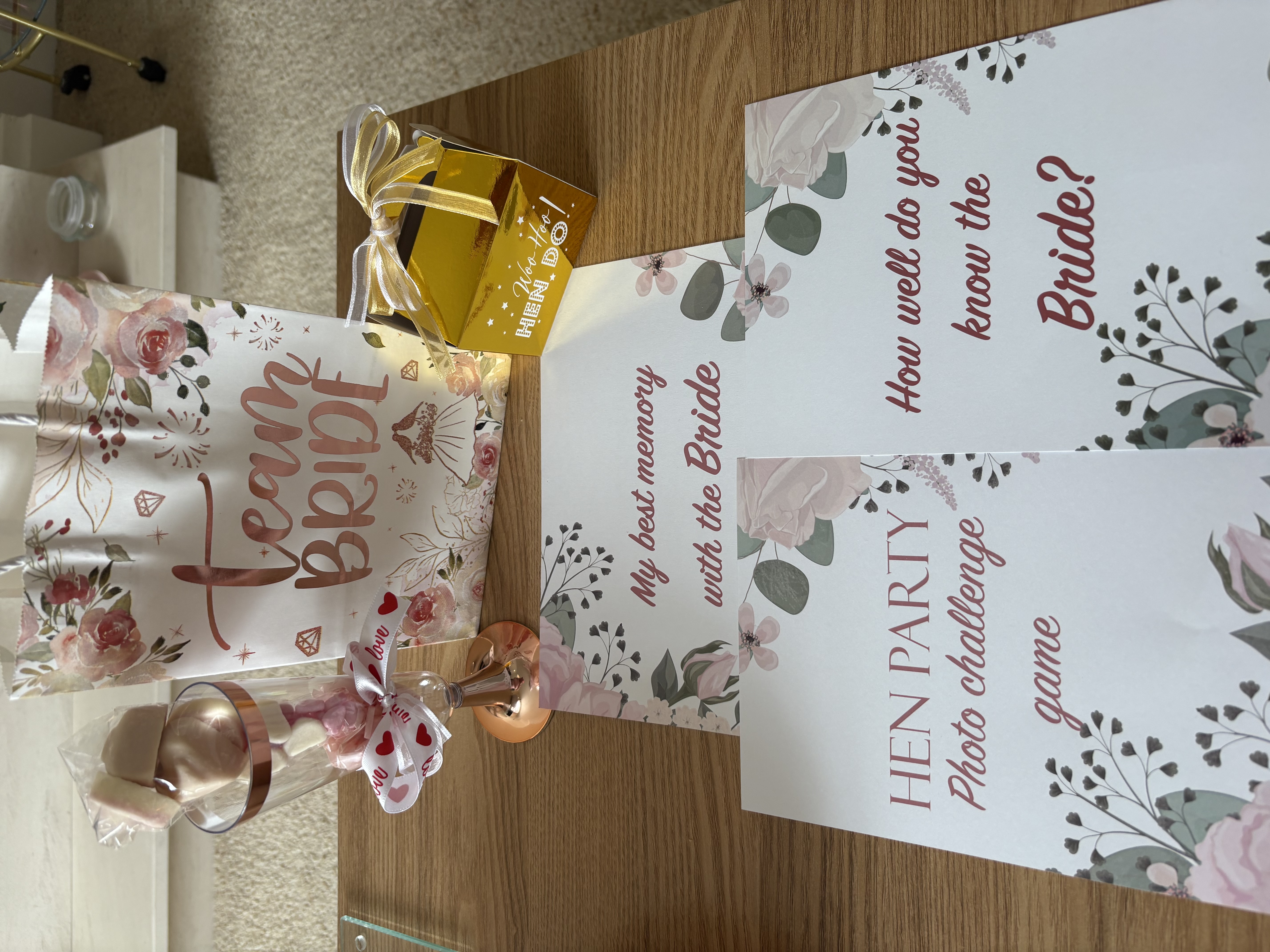 Team Bride Hen Party Gift Set