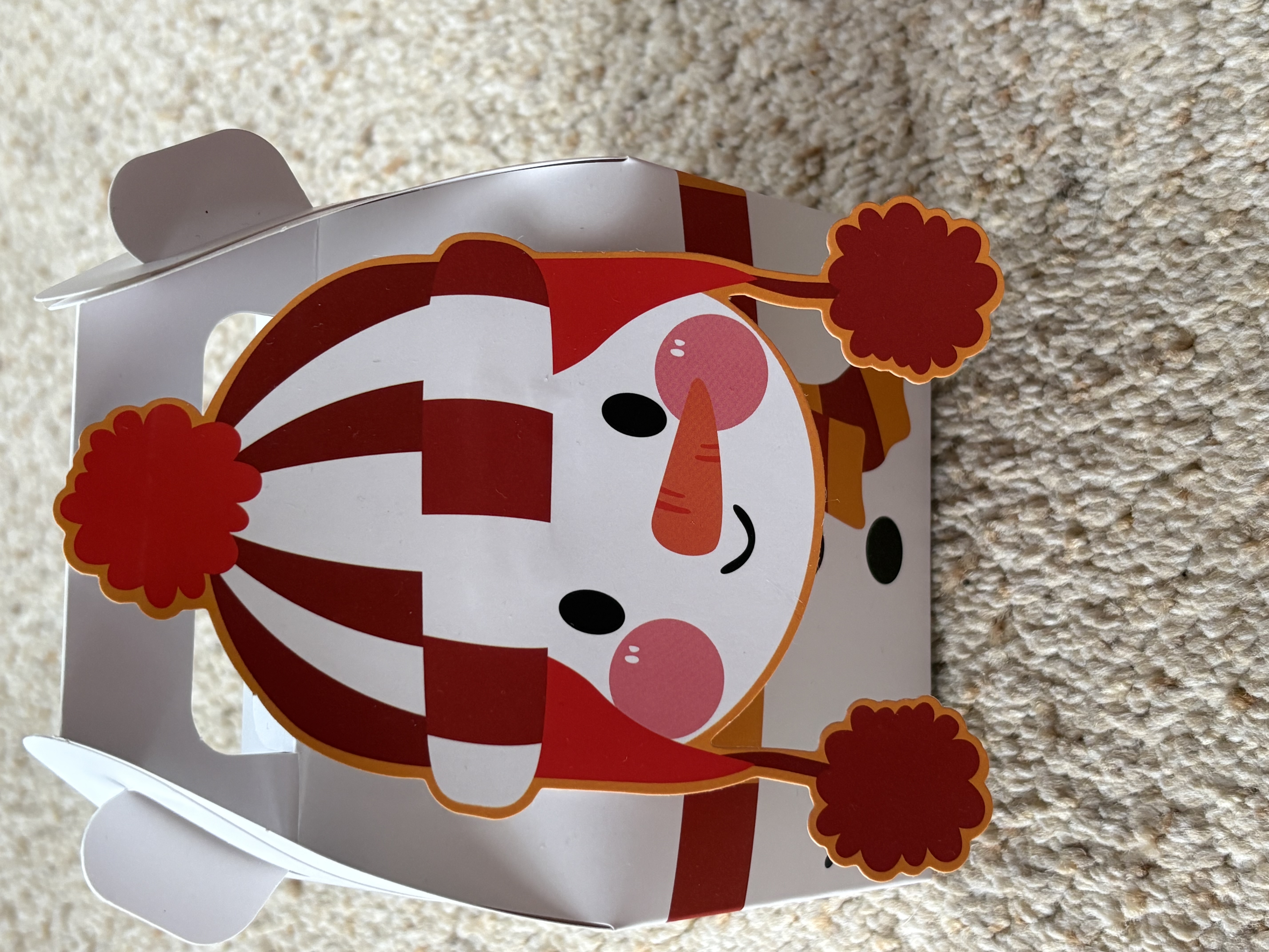 Christmas favour boxes with sweets and treats