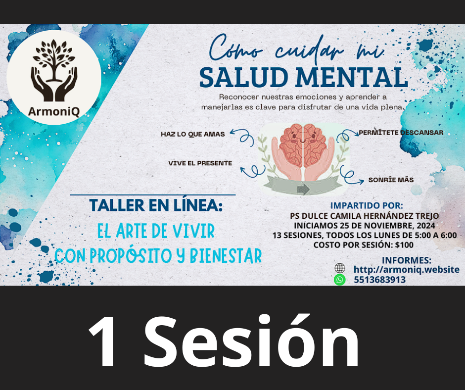 El poder de la salud mental. Taller 1 sesión