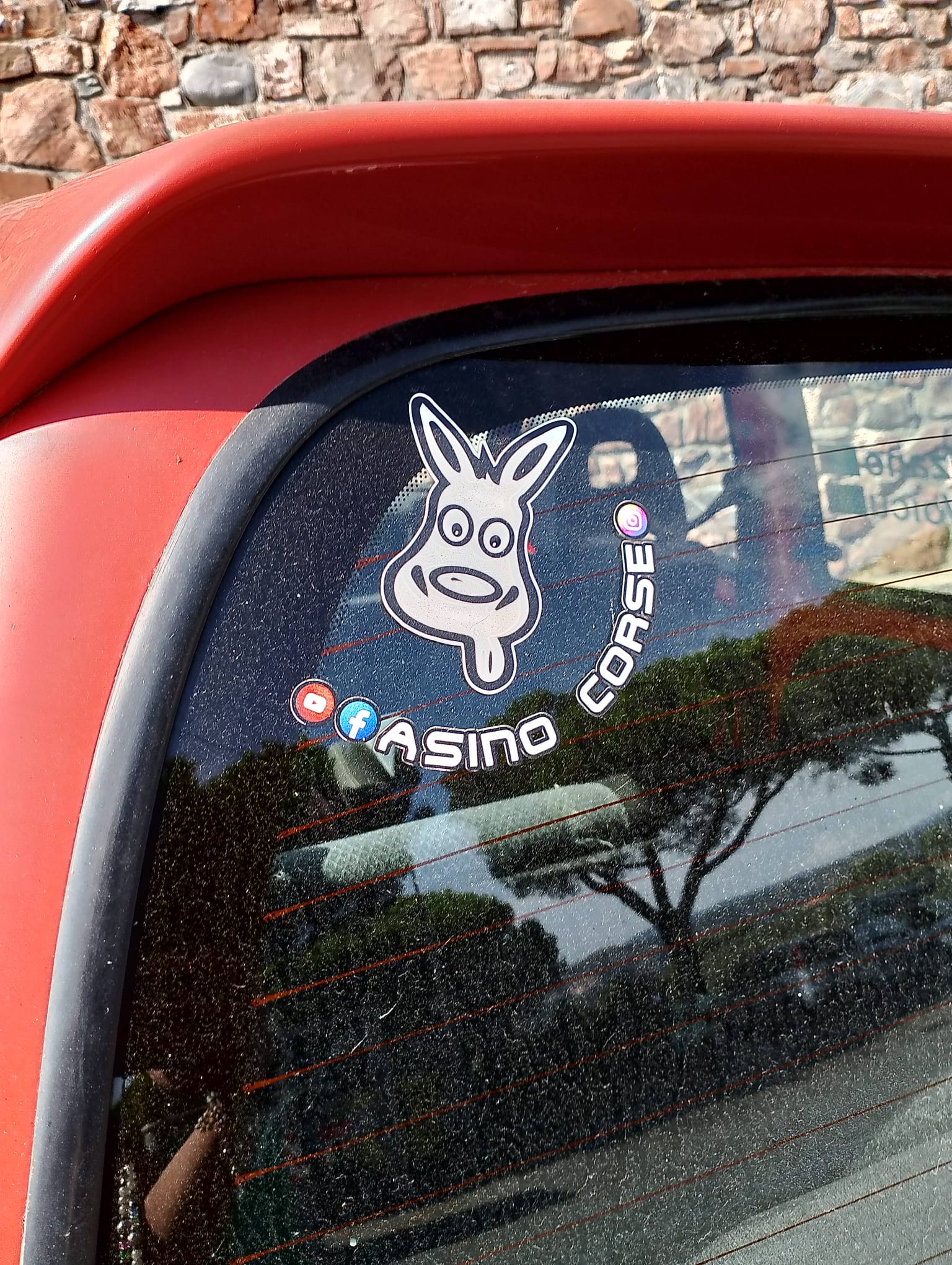 Asino Corse Official Sticker