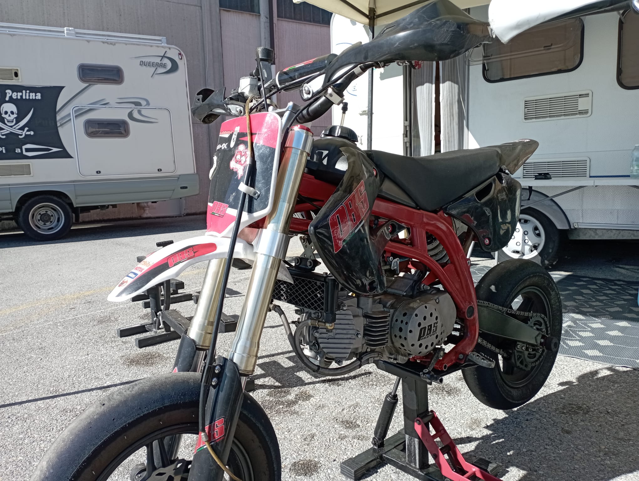 Noleggio Pitbike 160cc a Marce