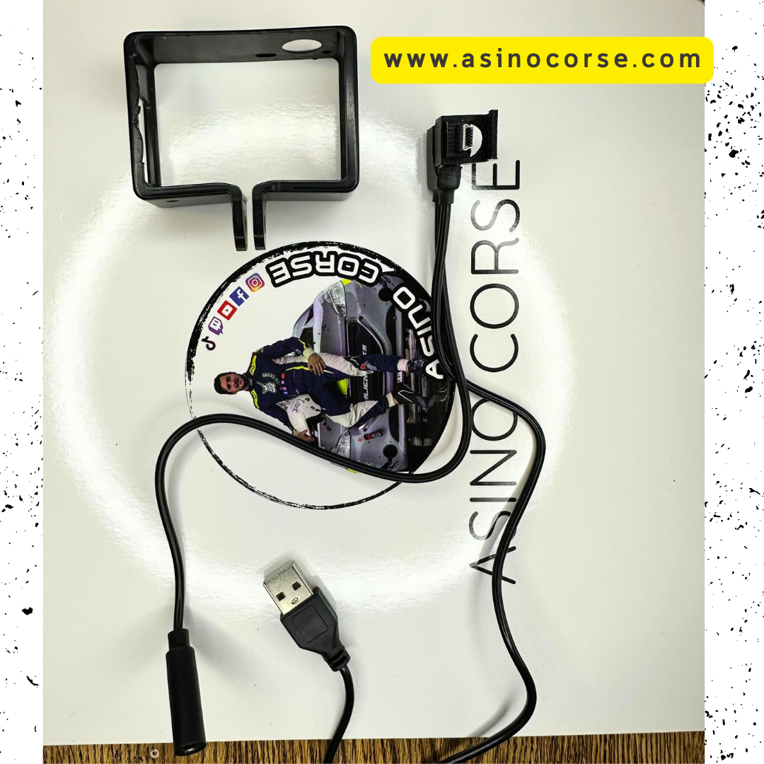 Cavetto Audio Camera Car e caricabatterie + Case