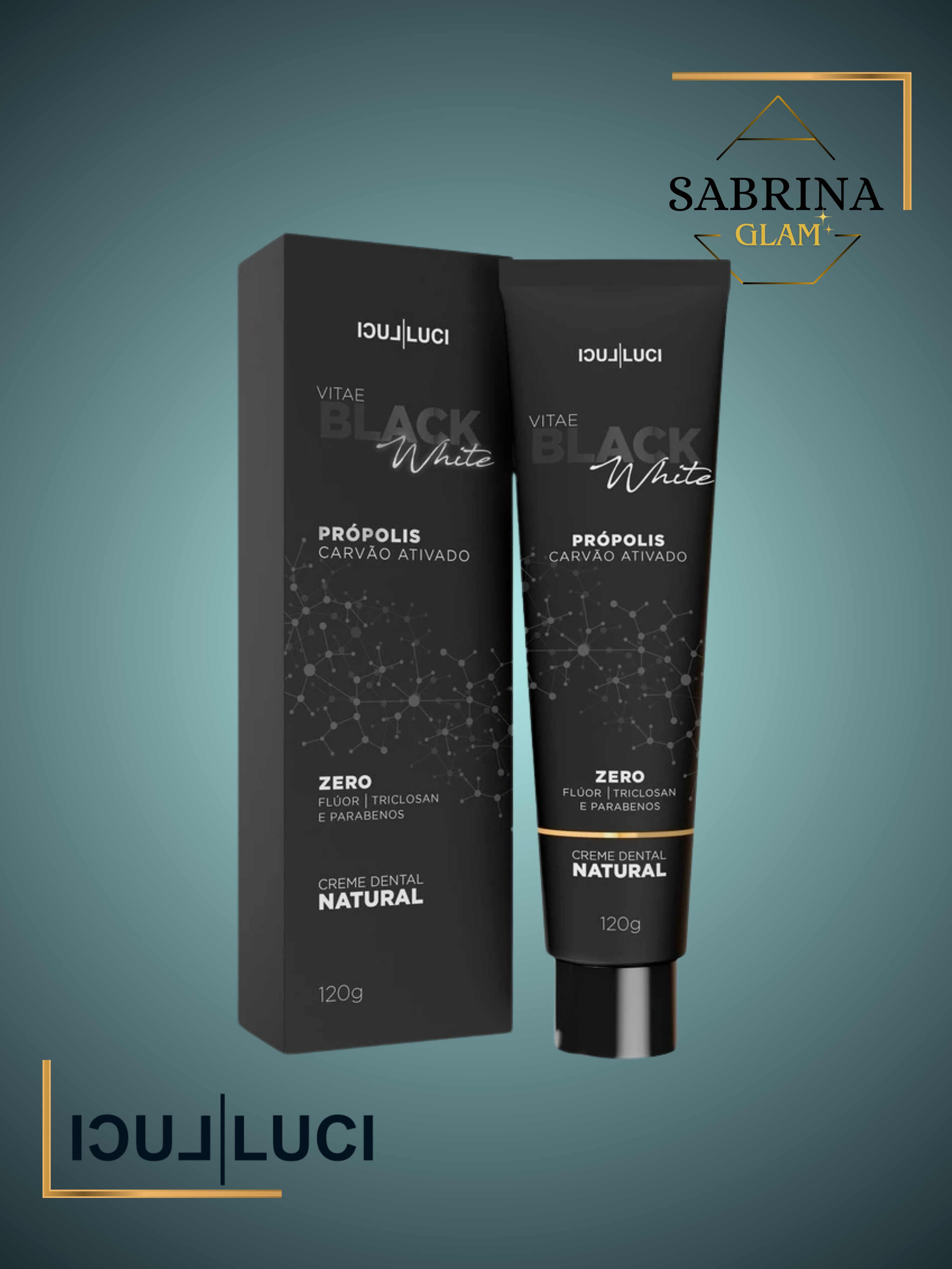 Gel Dental Black/White