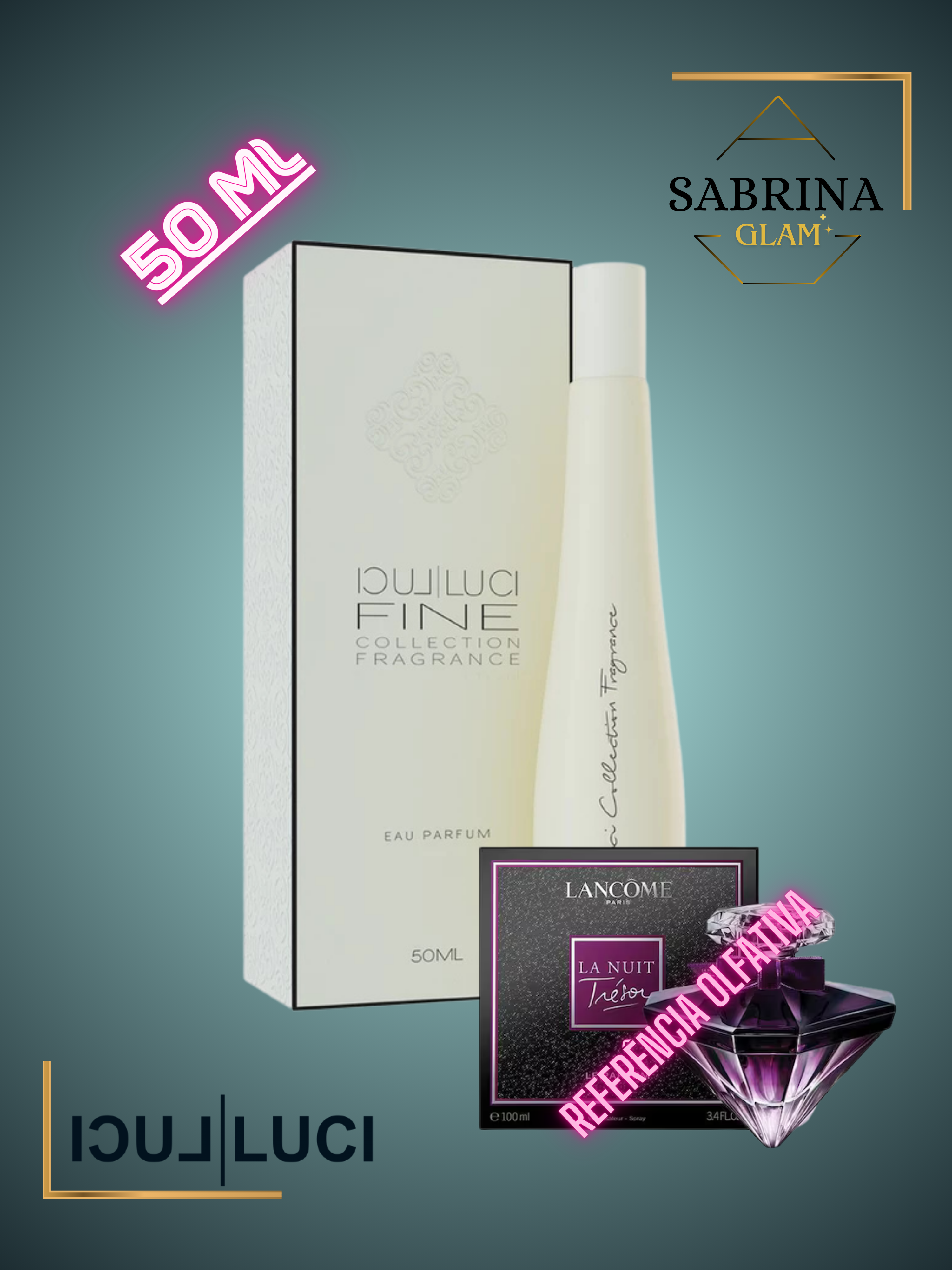 "La Nuit Tresor" Perfume Fine pour femme - F63