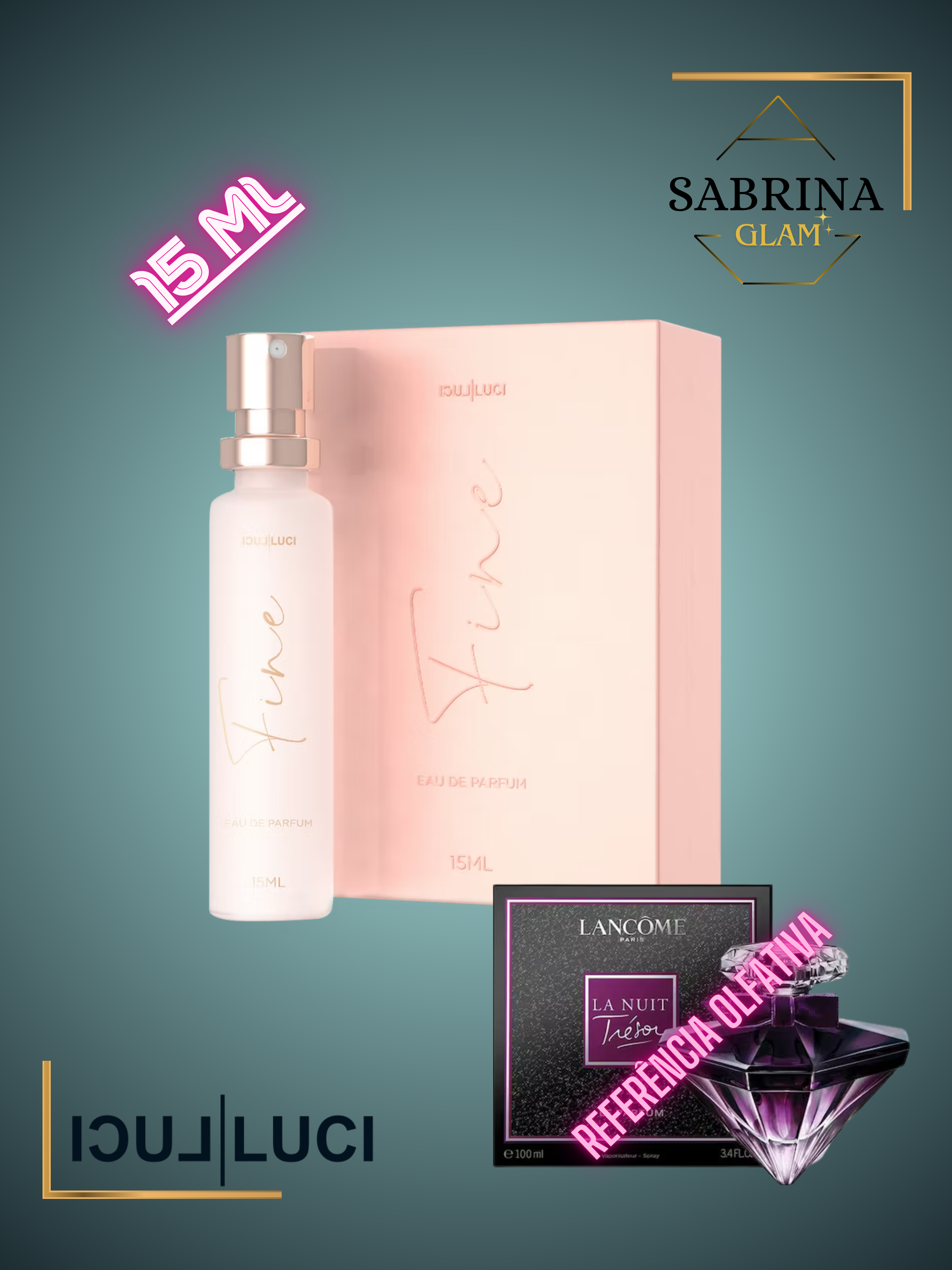 "La Nuit Tresor" Perfume Fine pour femme - F63