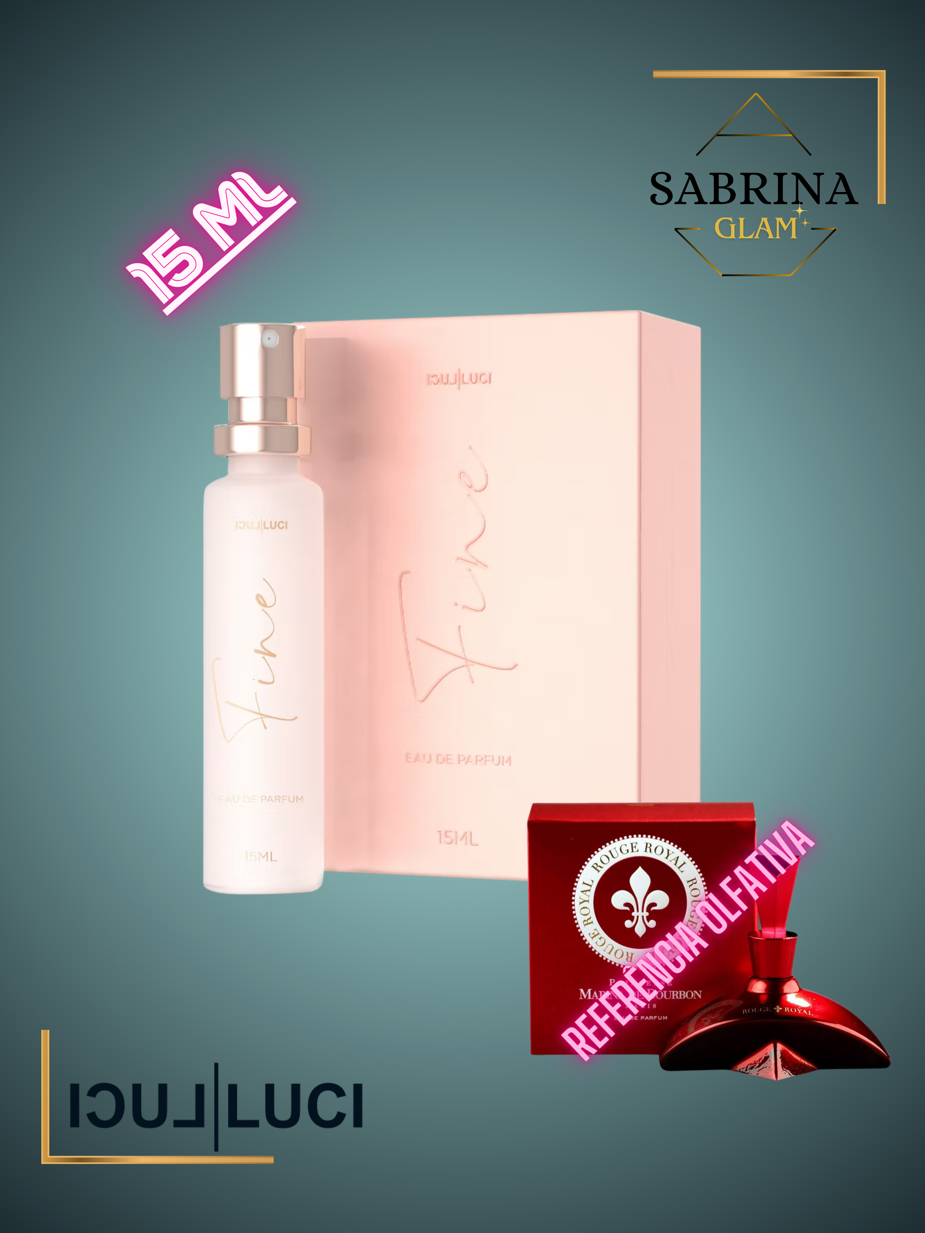 "Rouge Royal" Perfume Fine pour femme - F39