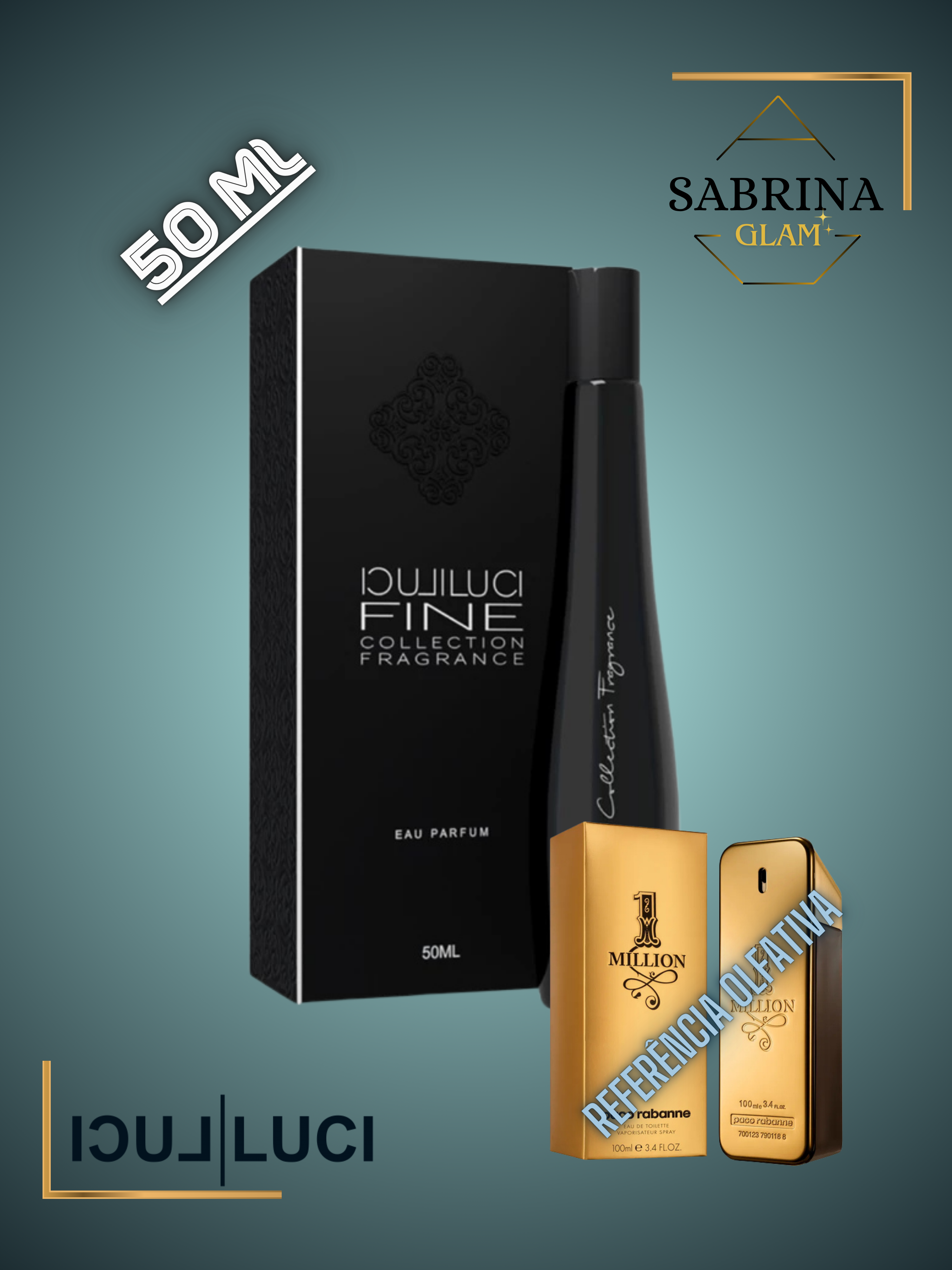"One Million" Perfume Fine Masculino - M09