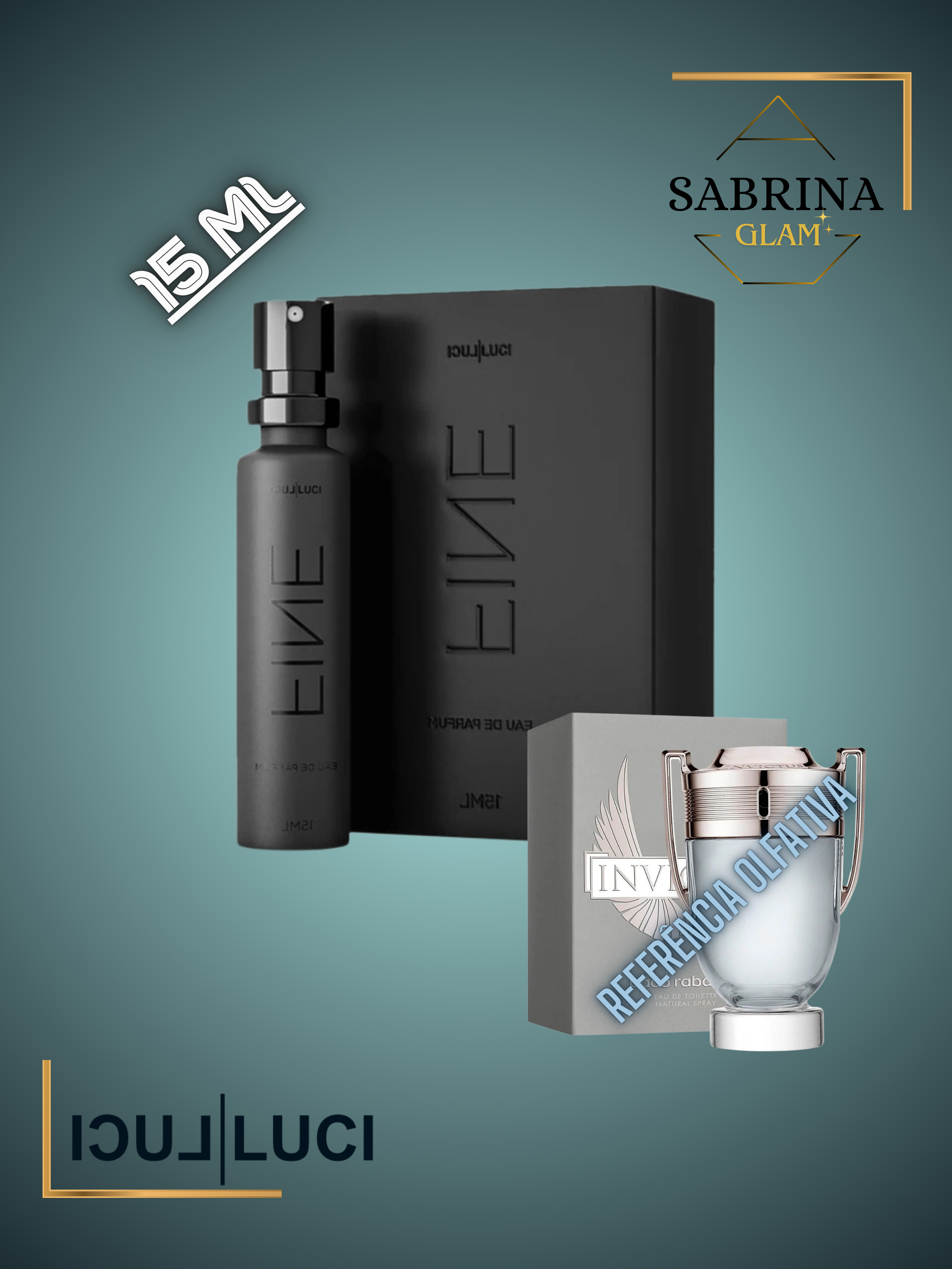 "Invictus" Perfume Fine Masculino - M43