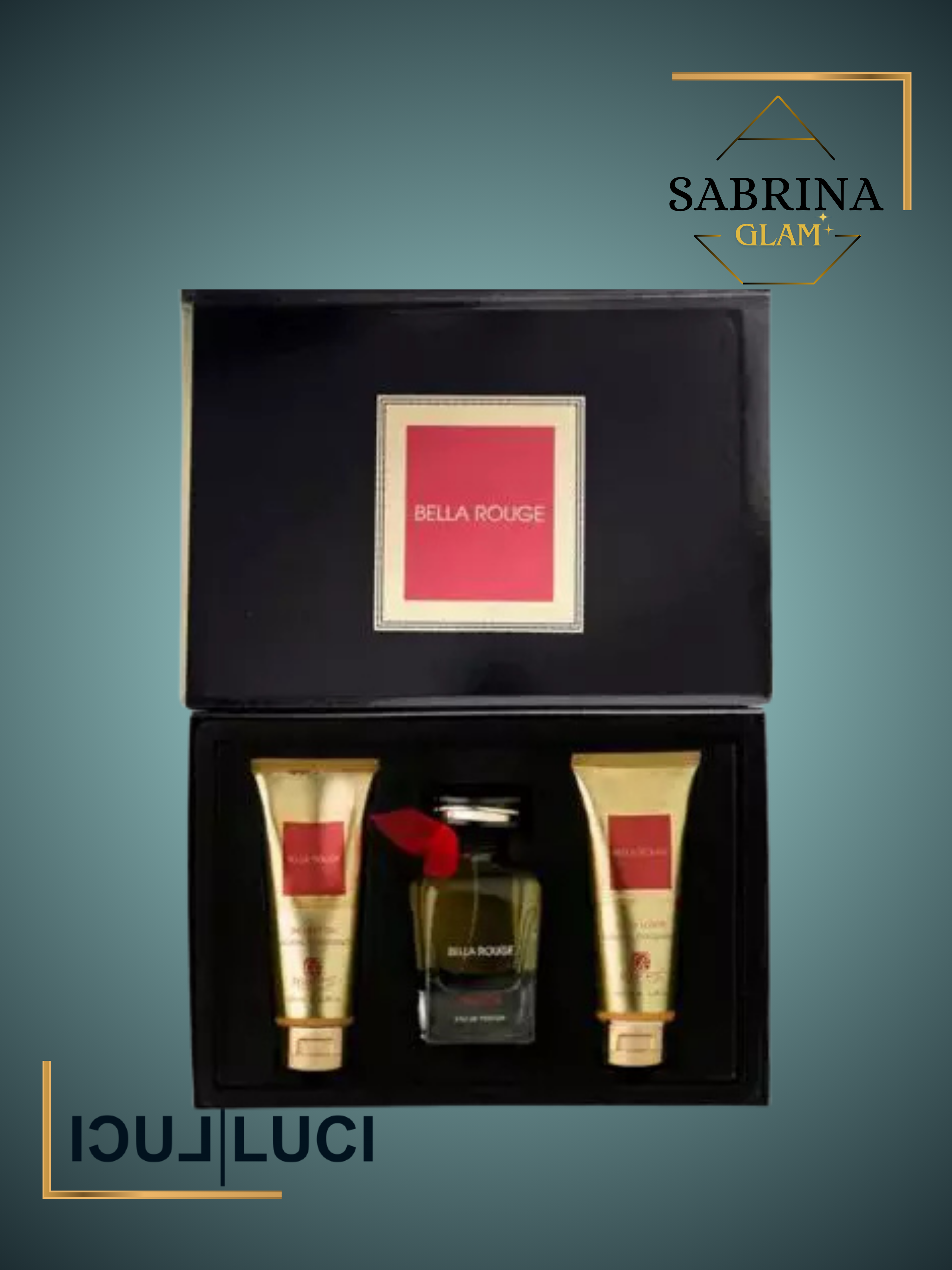 Coffret Bella Rouge Edp 100Ml + Bl 100Ml + Sg 100ml