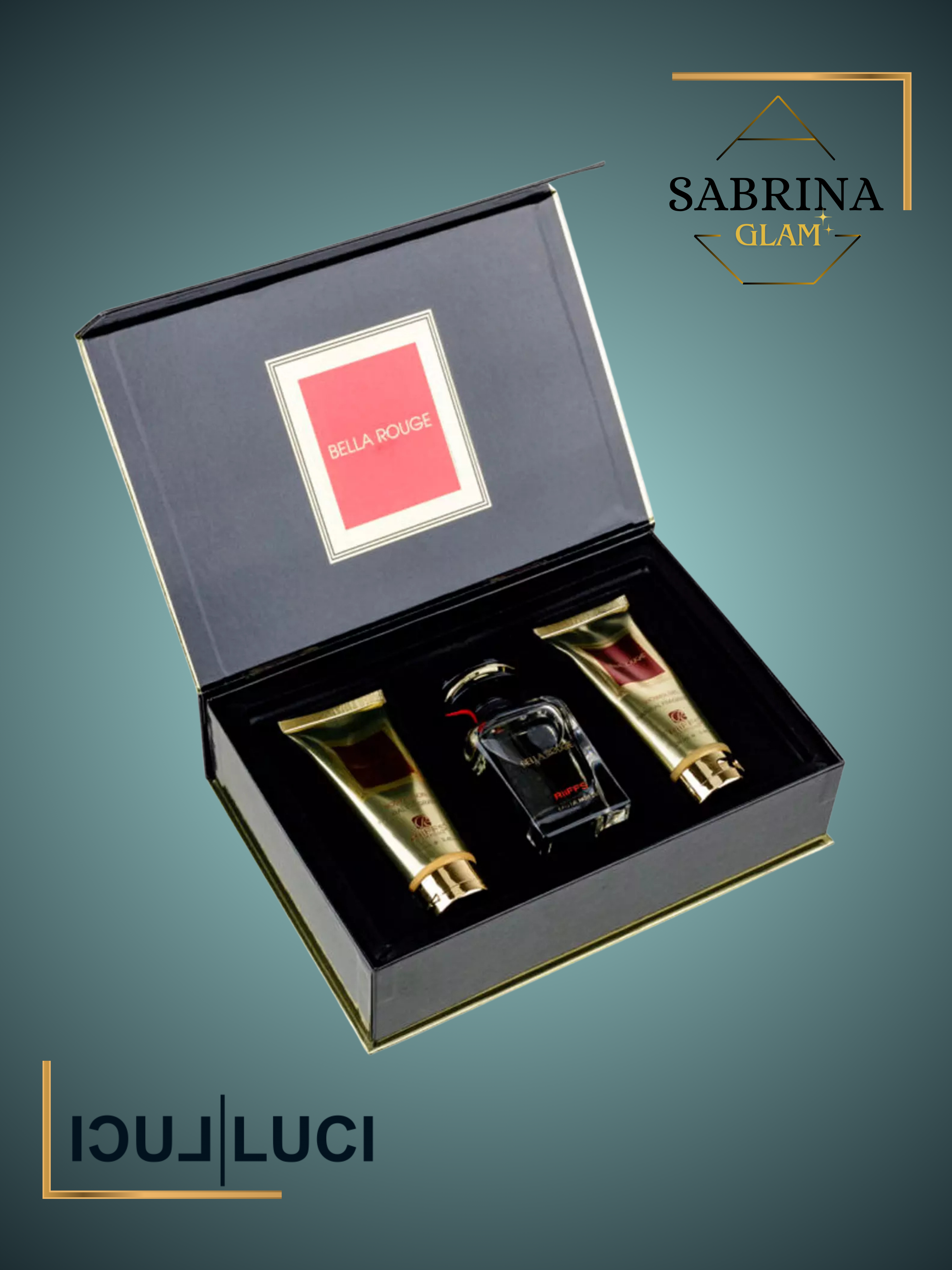 Coffret Bella Rouge Edp 100Ml + Bl 100Ml + Sg 100ml