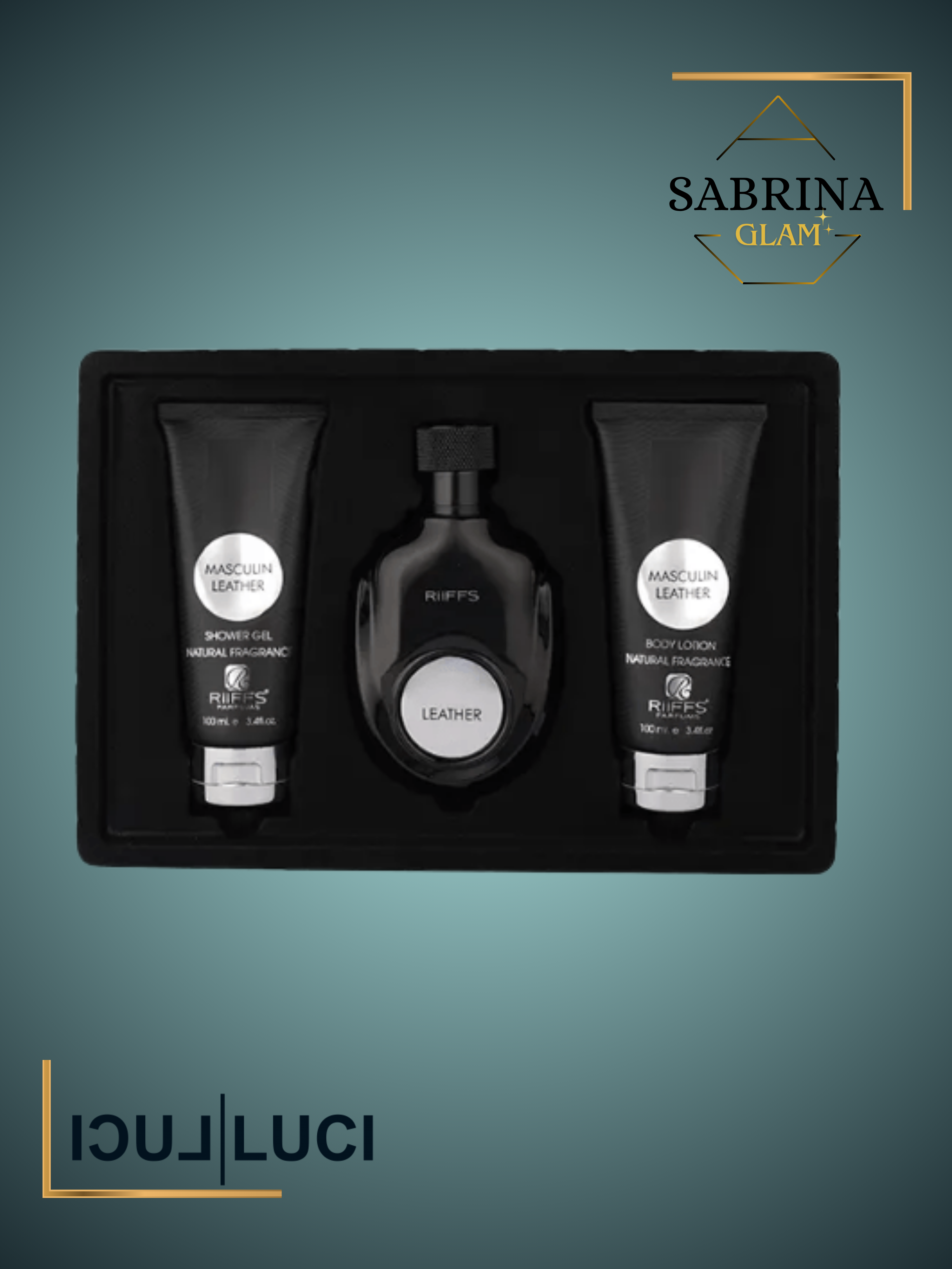 Coffret Masculin Leather Edp 100Ml + Bl 100Ml + Sg 100ml