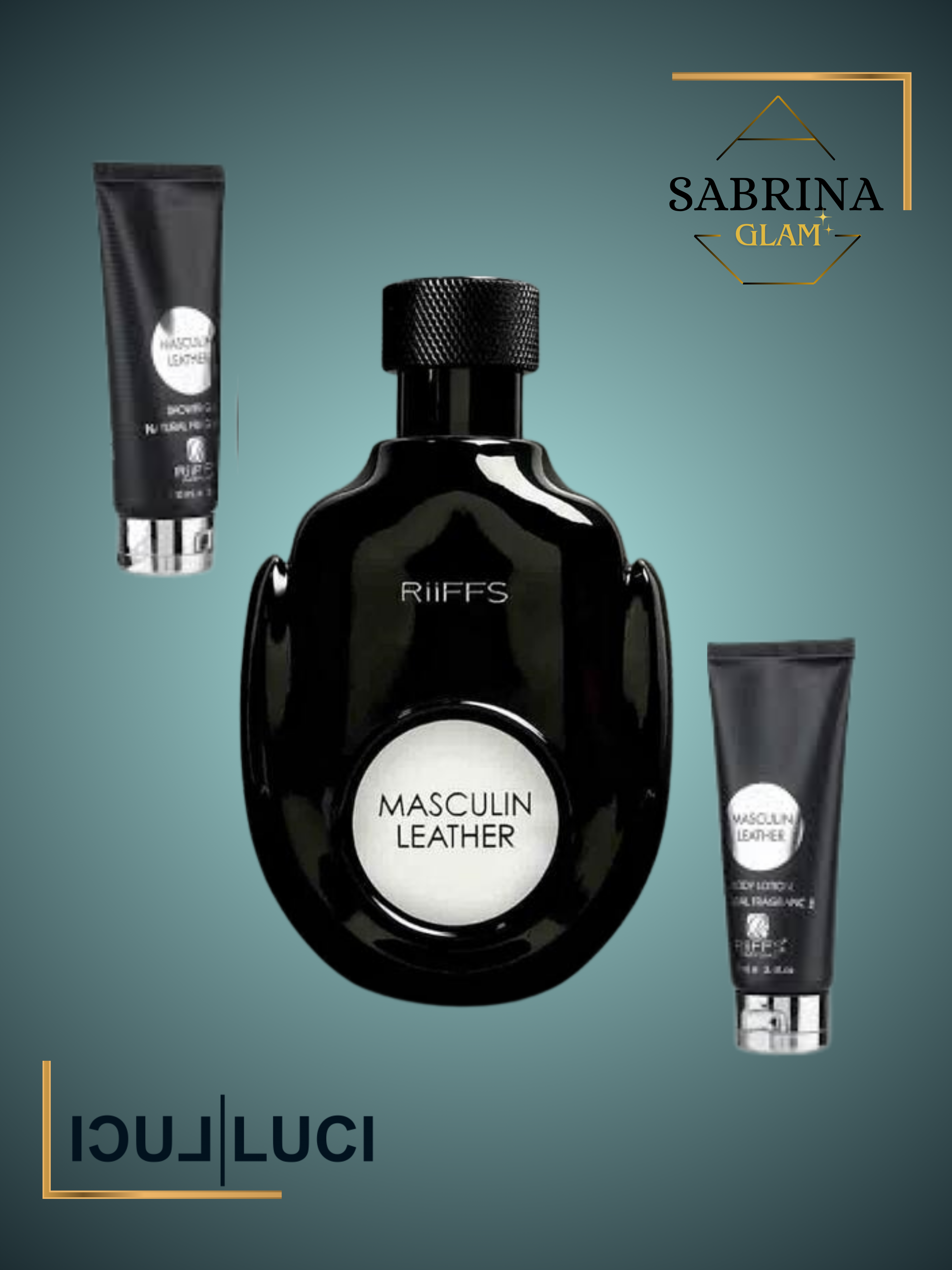 Coffret Masculin Leather Edp 100Ml + Bl 100Ml + Sg 100ml