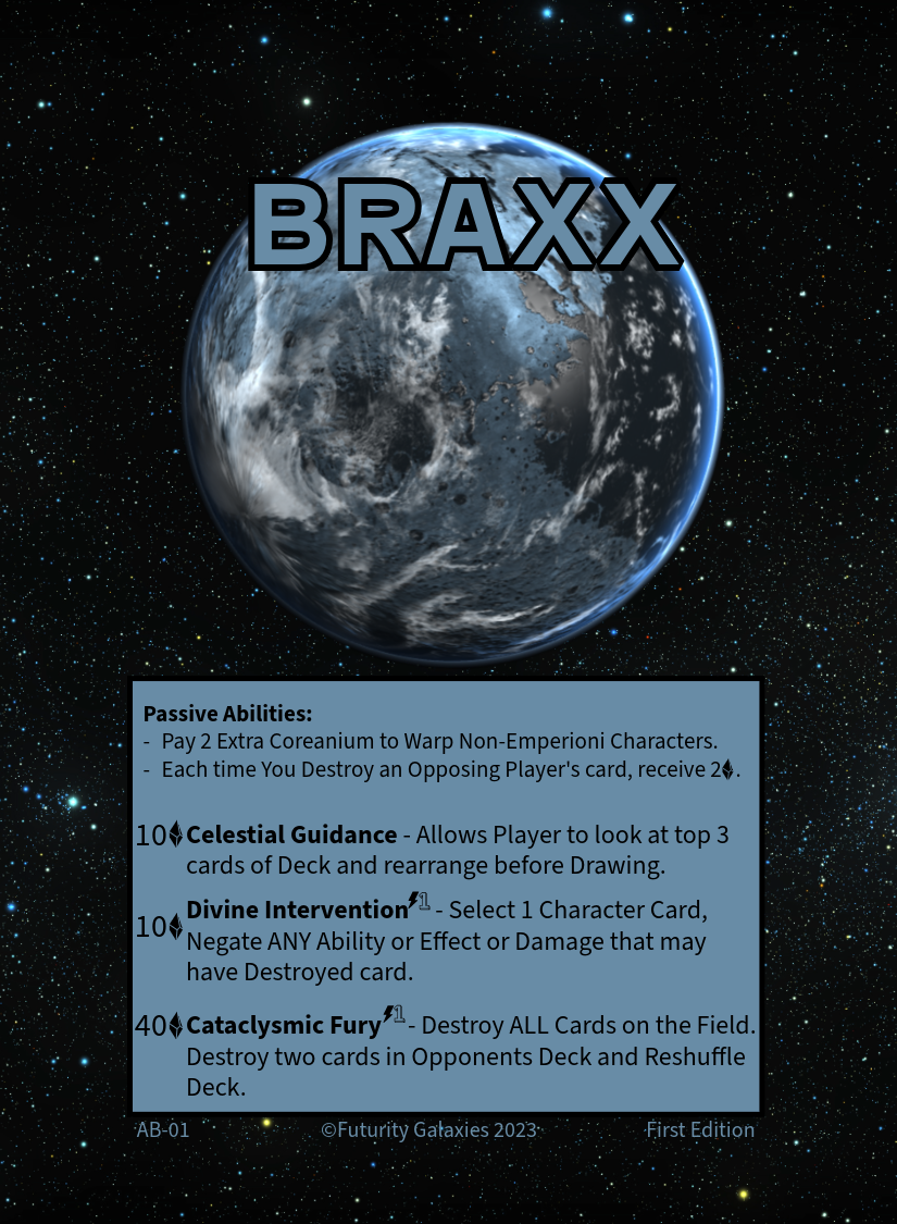 Braxx Starter Deck