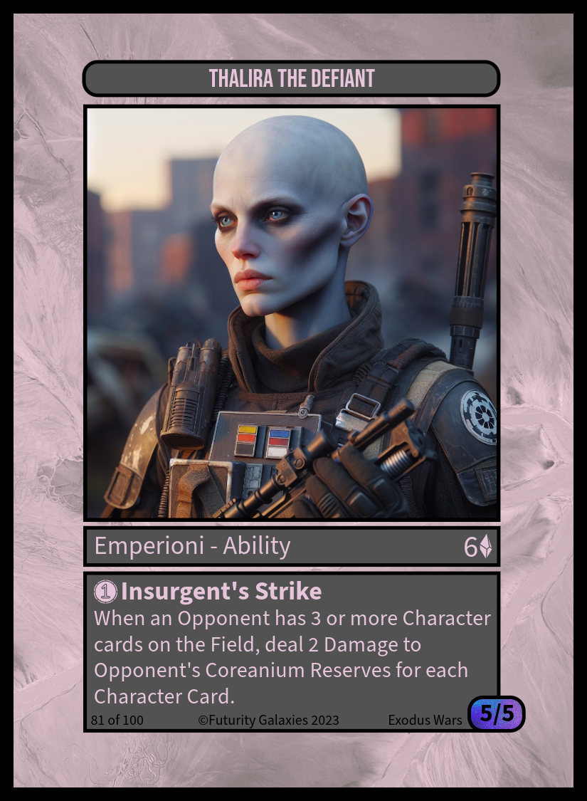 Exodus Wars Booster Pack 