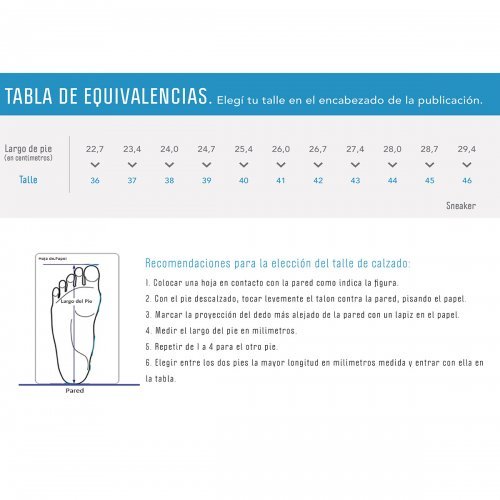 Zapatilla Sneaker con punta Composite