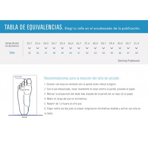 Botín OMBU modelo Ozono P/Acero
