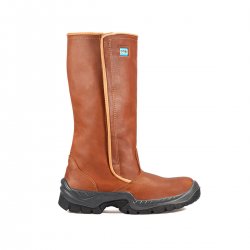 Bota Petrombu con cierre lateral y piel de abrigo