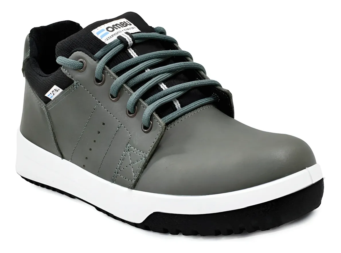 Zapatilla Sneaker cuero con punta de composite