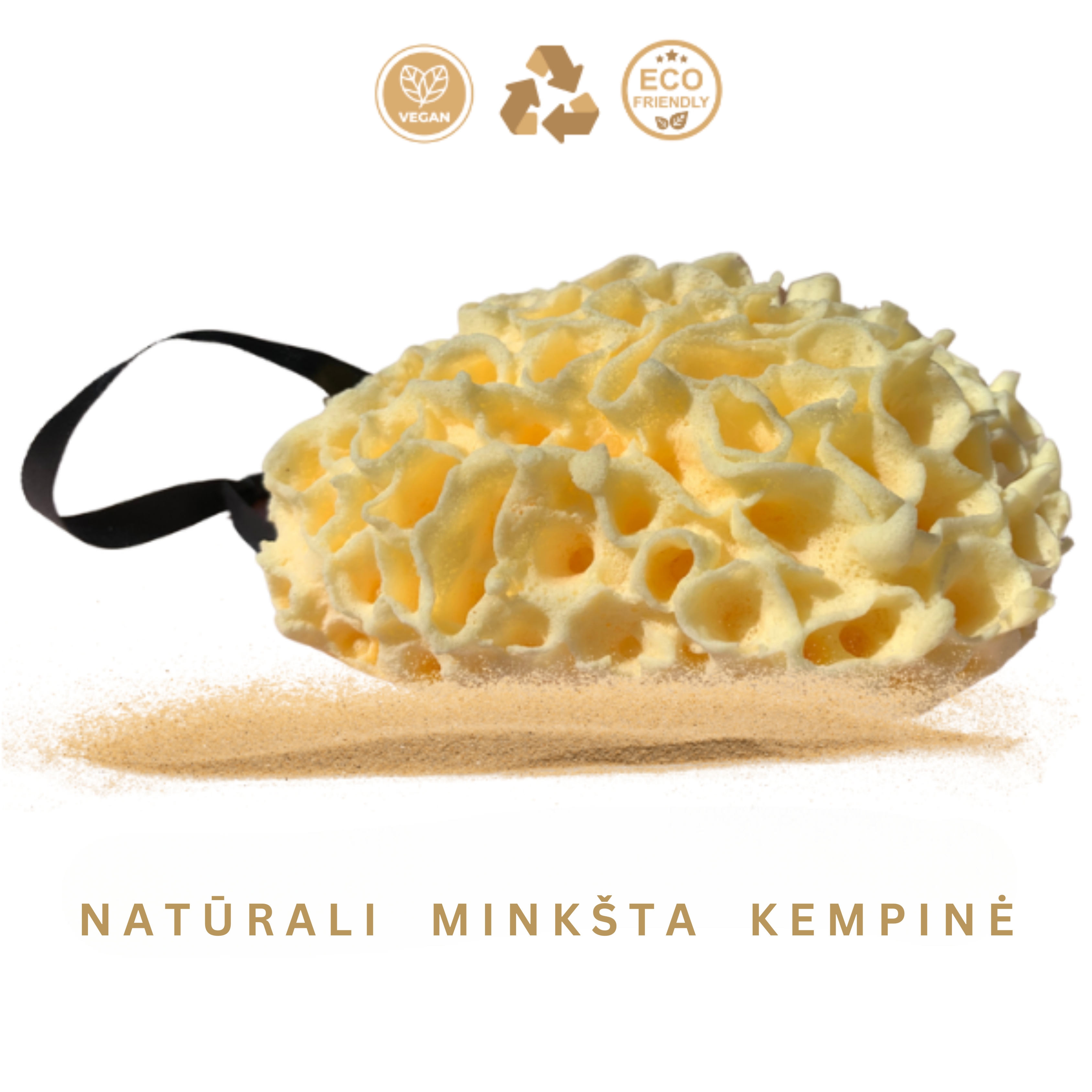 Natūrali sizalio kempinė